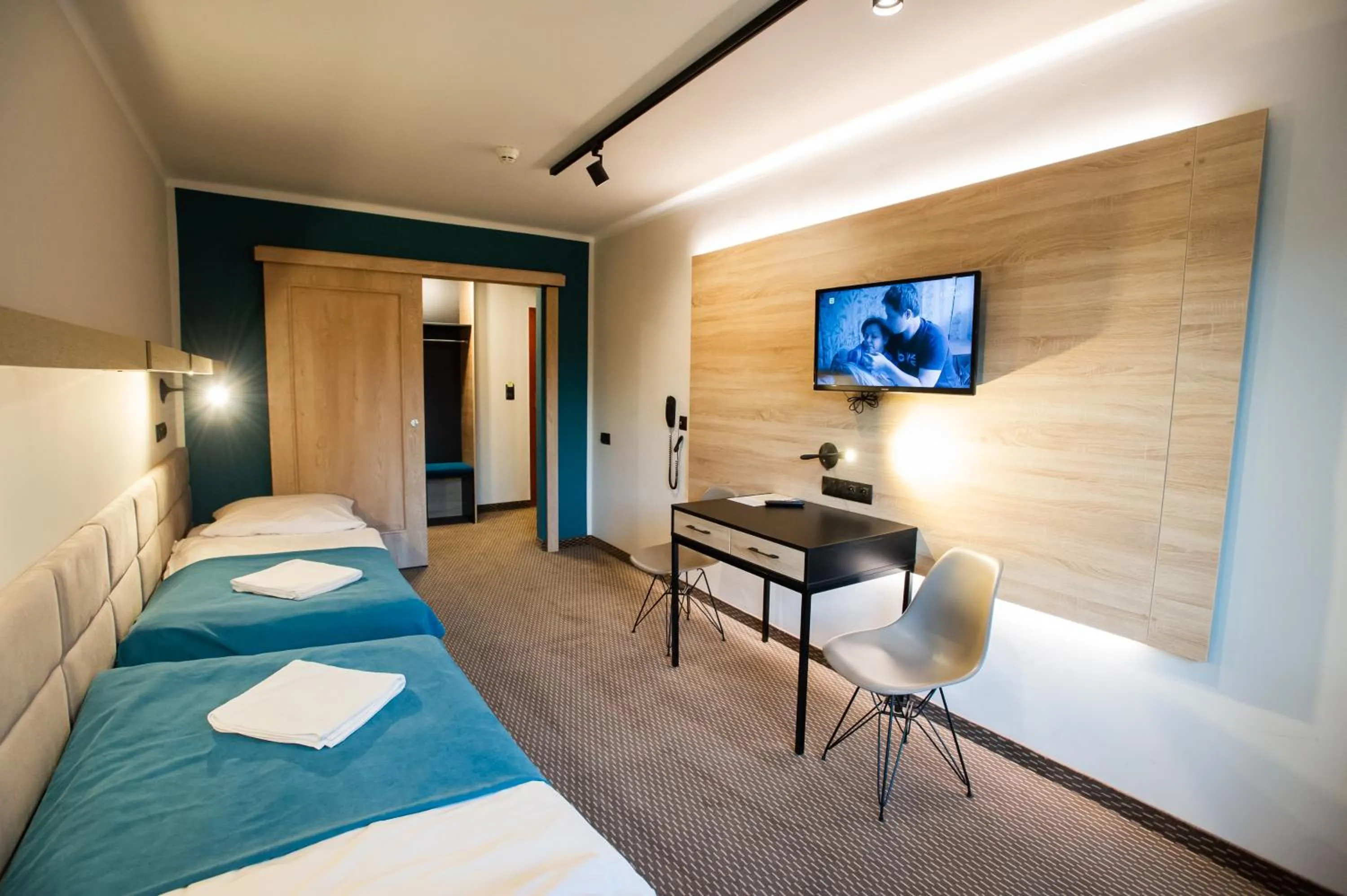 Photo of the whole room, Bed in Hotel Halo Szczyrk