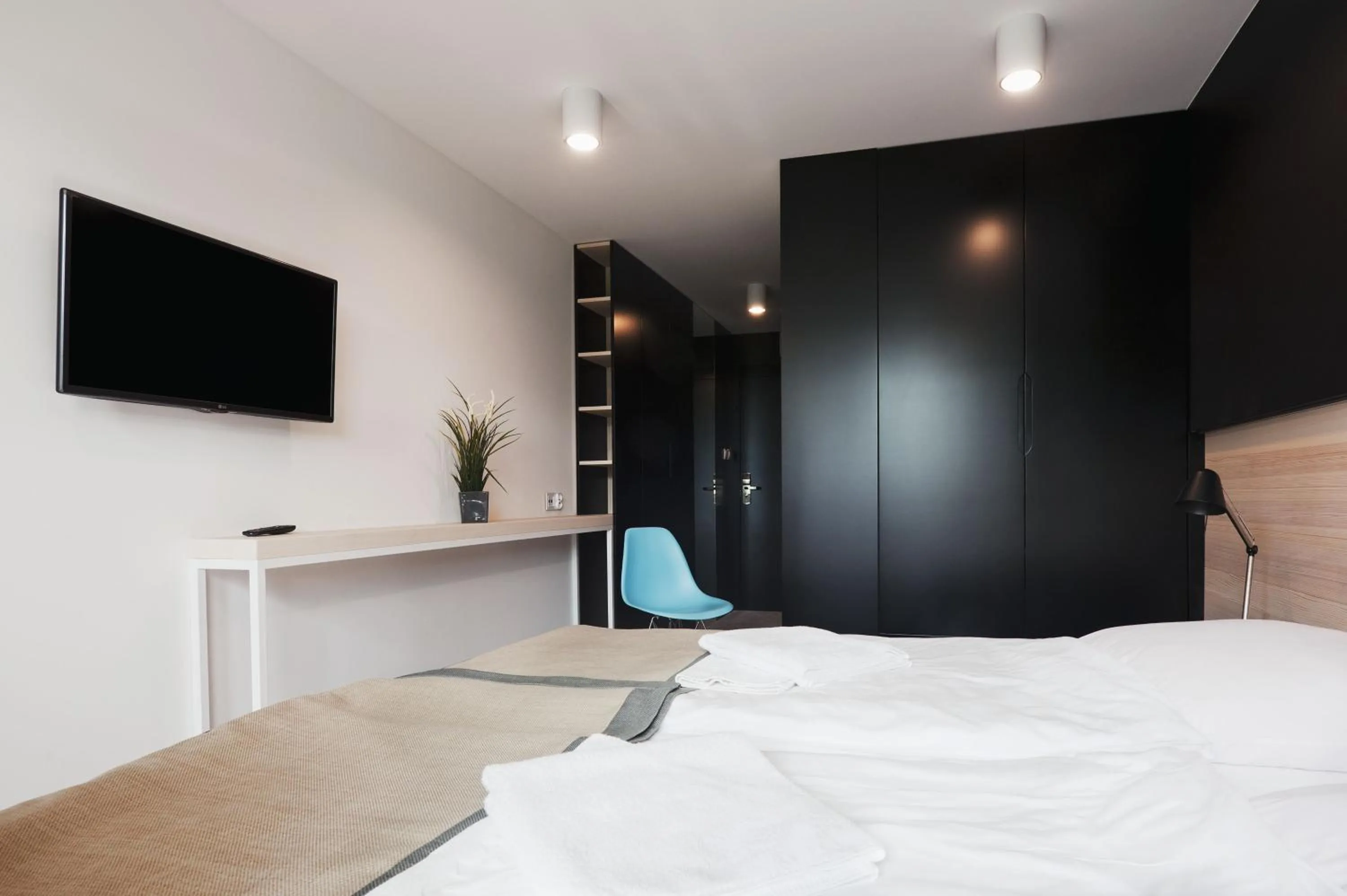 Bed in Hotel Halo Szczyrk