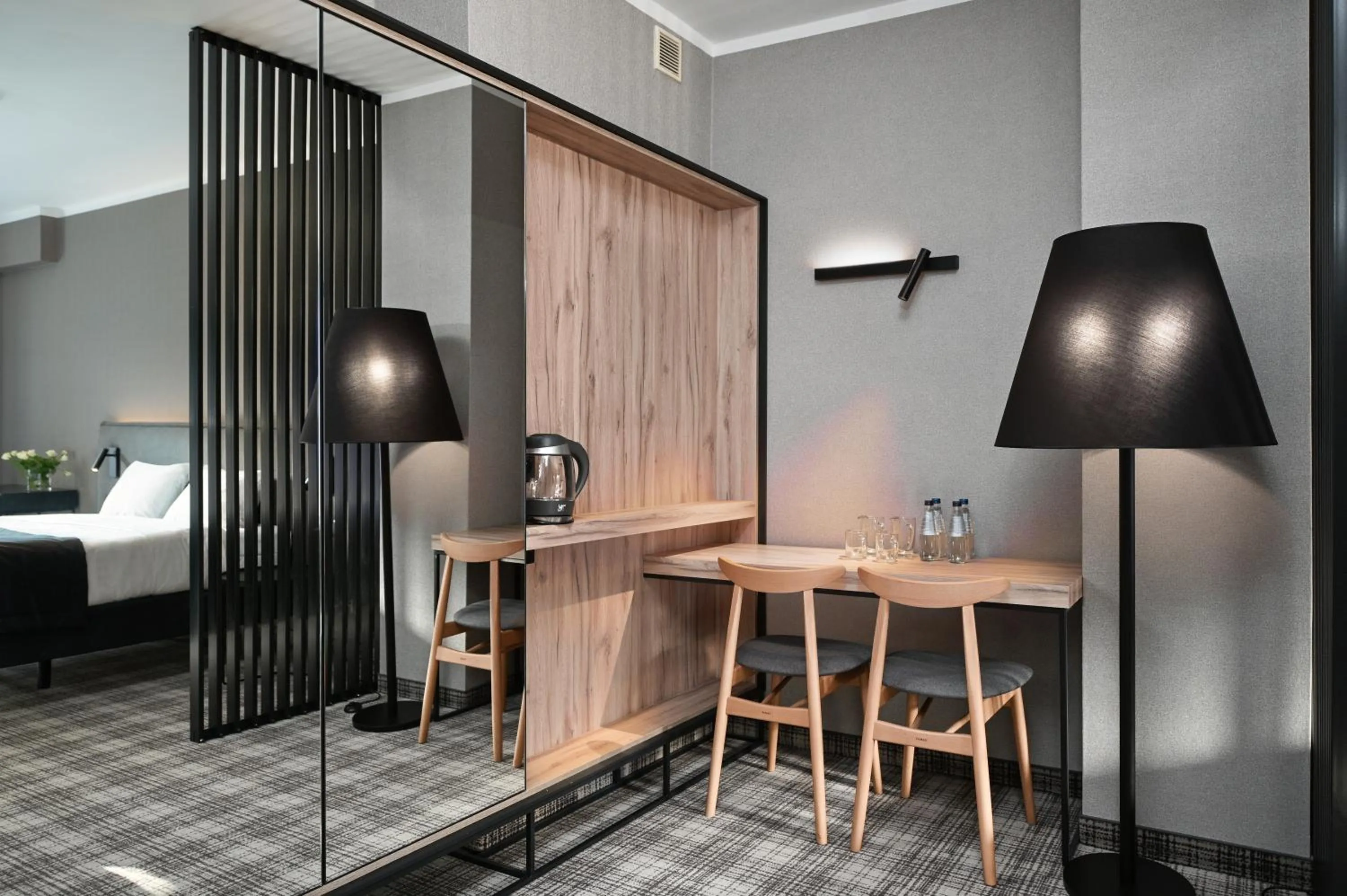 Bed in Hotel Halo Szczyrk