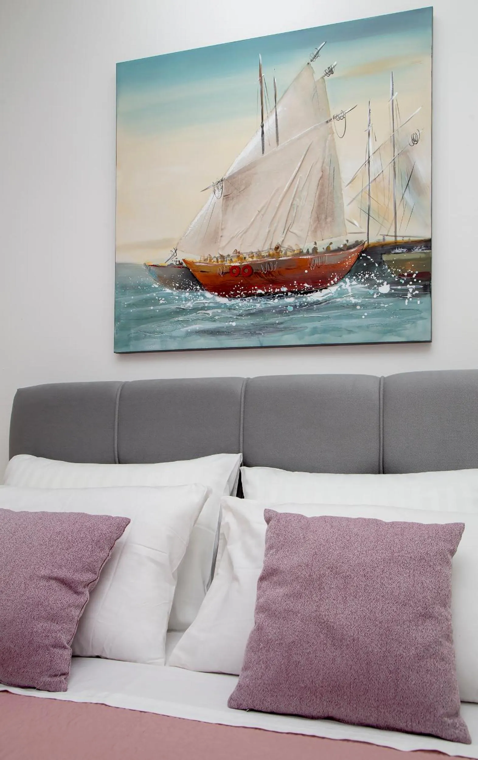 Bed in Apartments Isabora