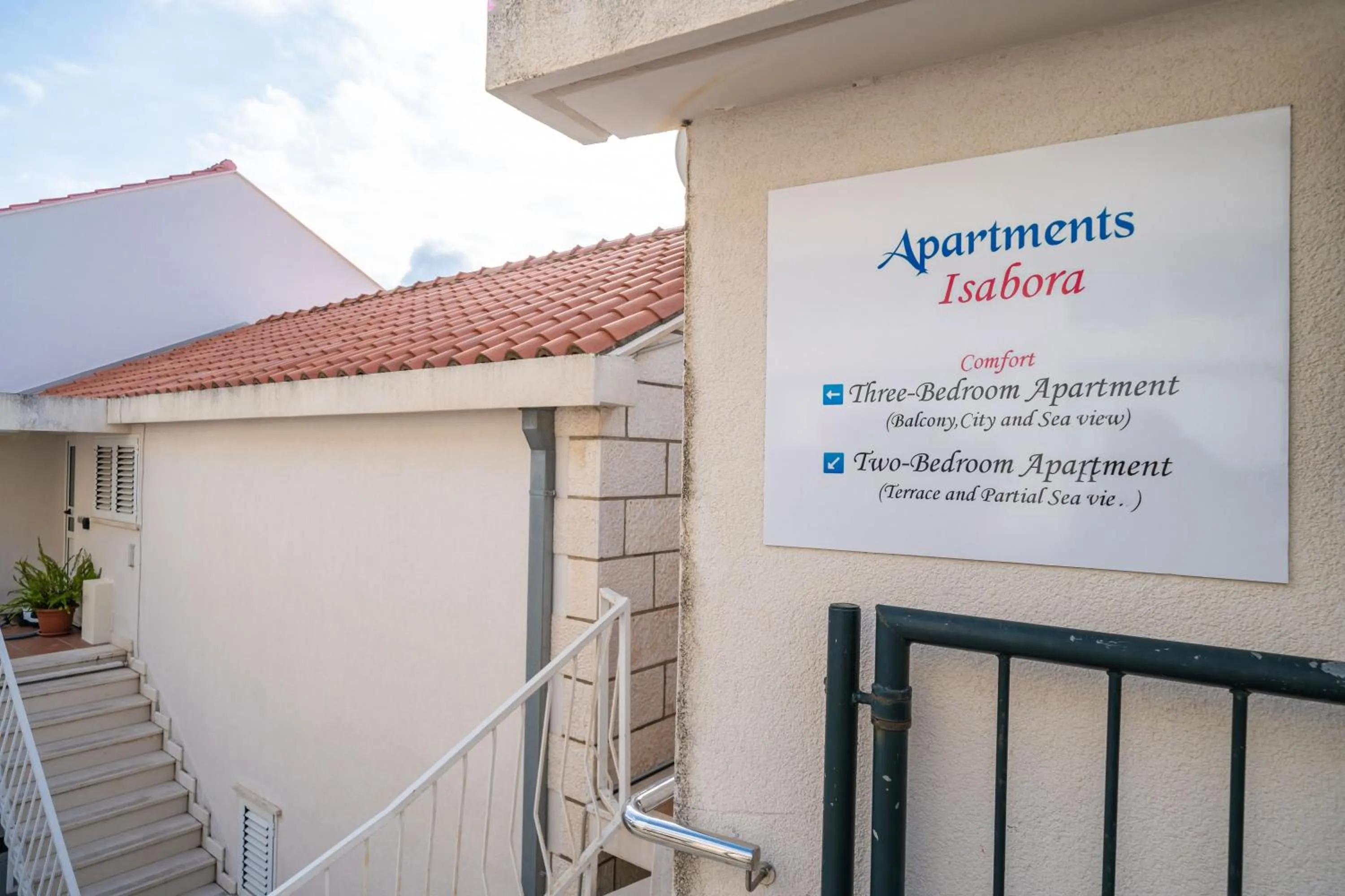 Property building in Apartments Isabora