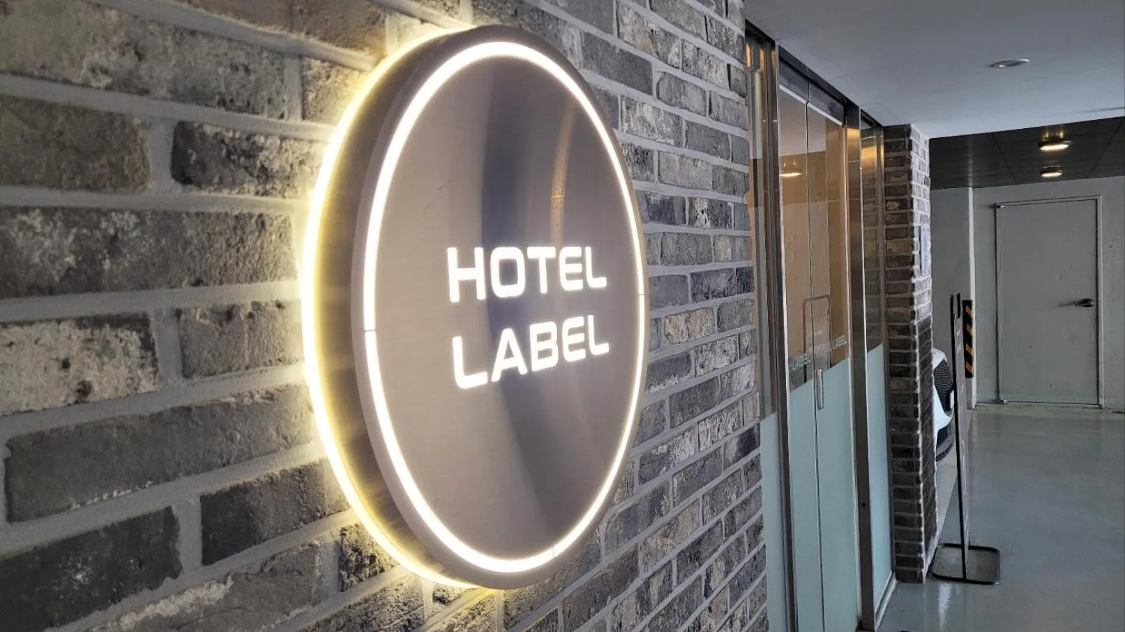 Property logo or sign in Hotel Label Seongnam