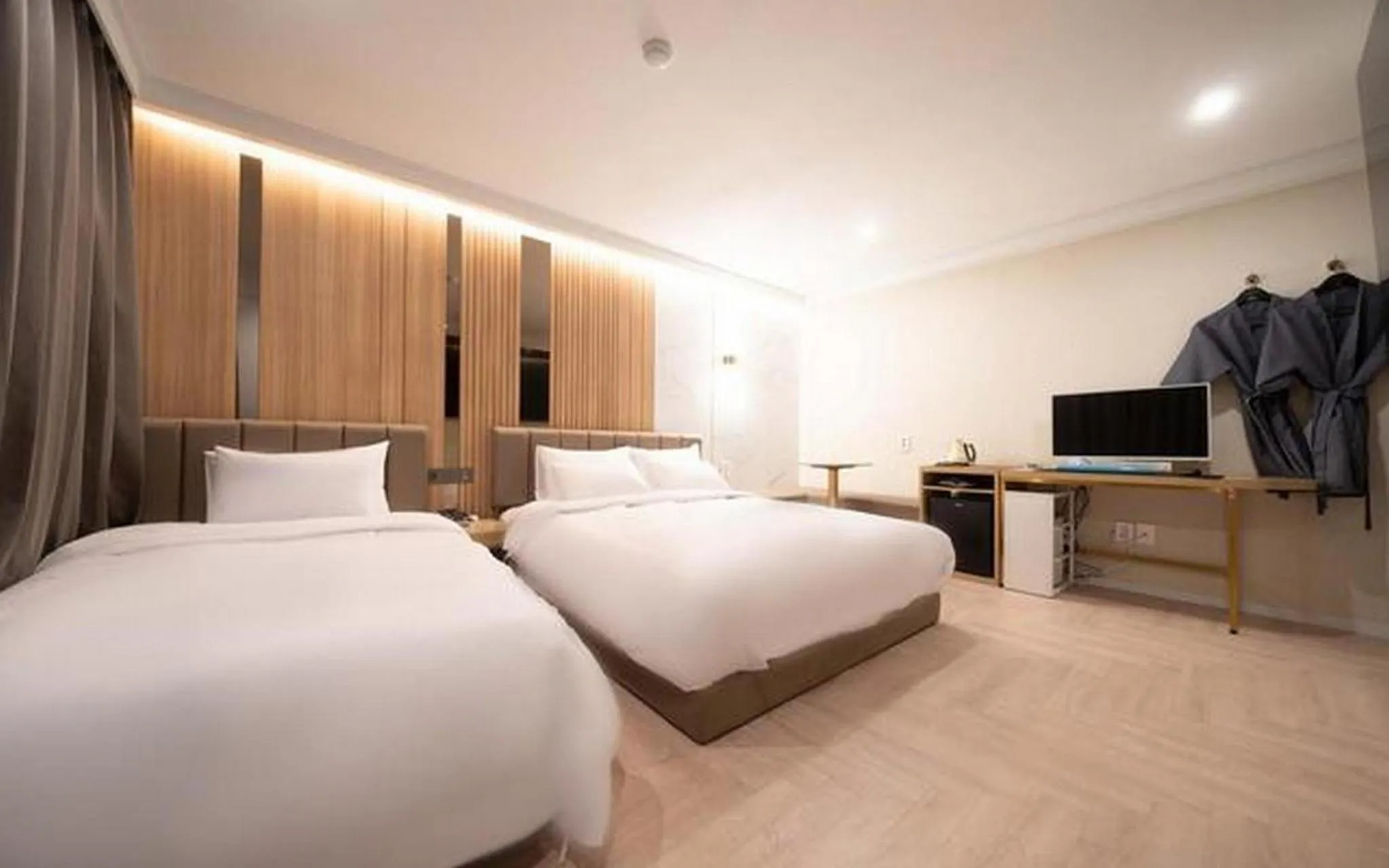 Bed in Hotel Label Seongnam