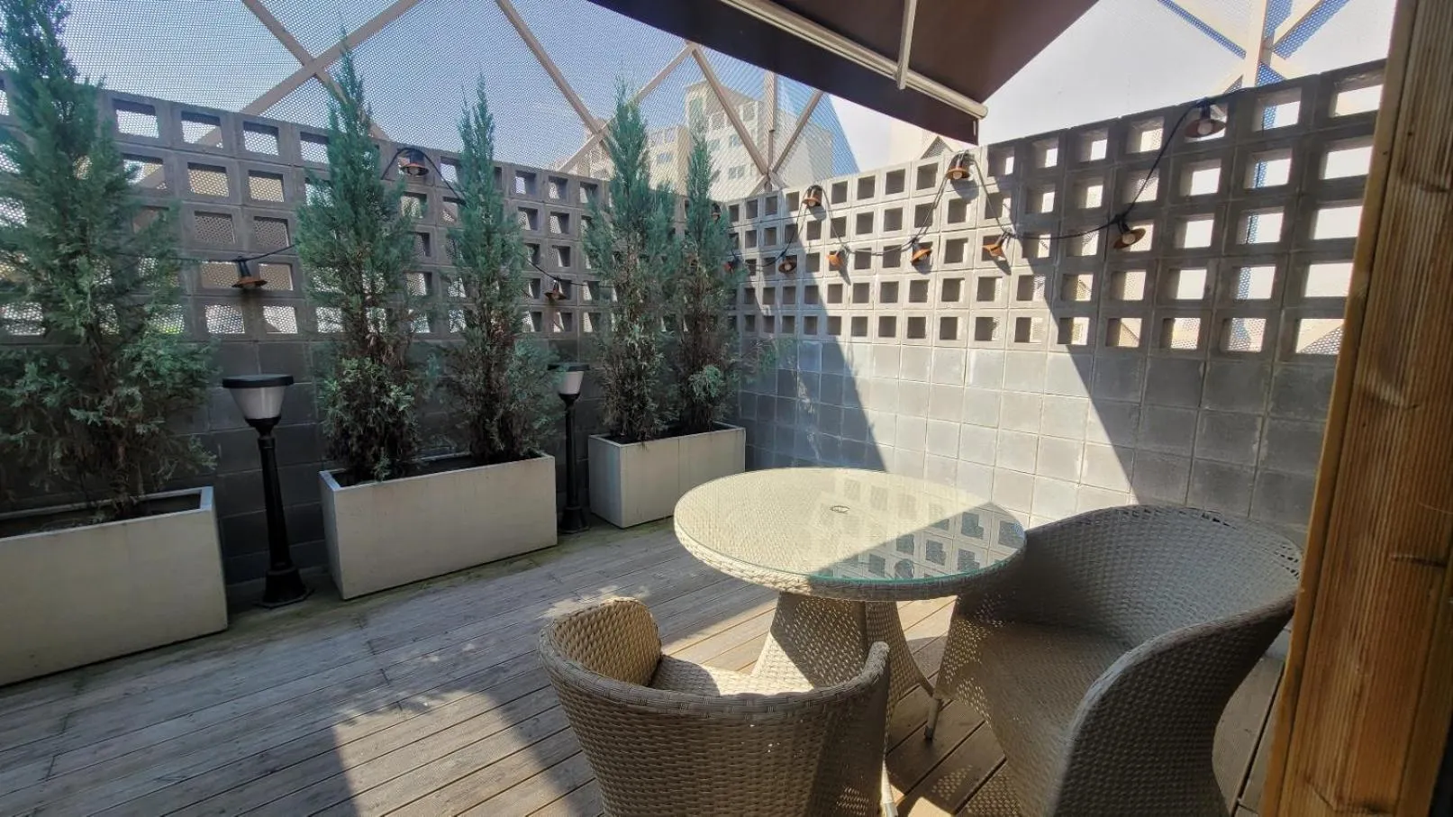 Balcony/Terrace in Hotel Label Seongnam