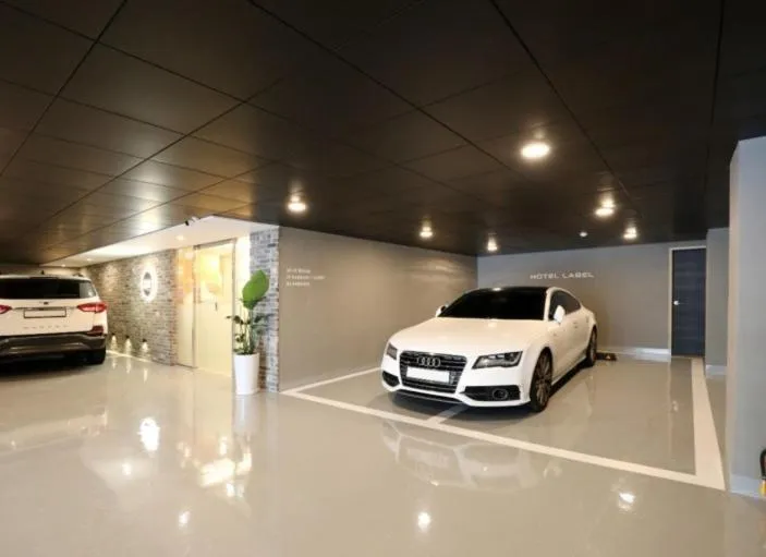 Parking in Hotel Label Seongnam