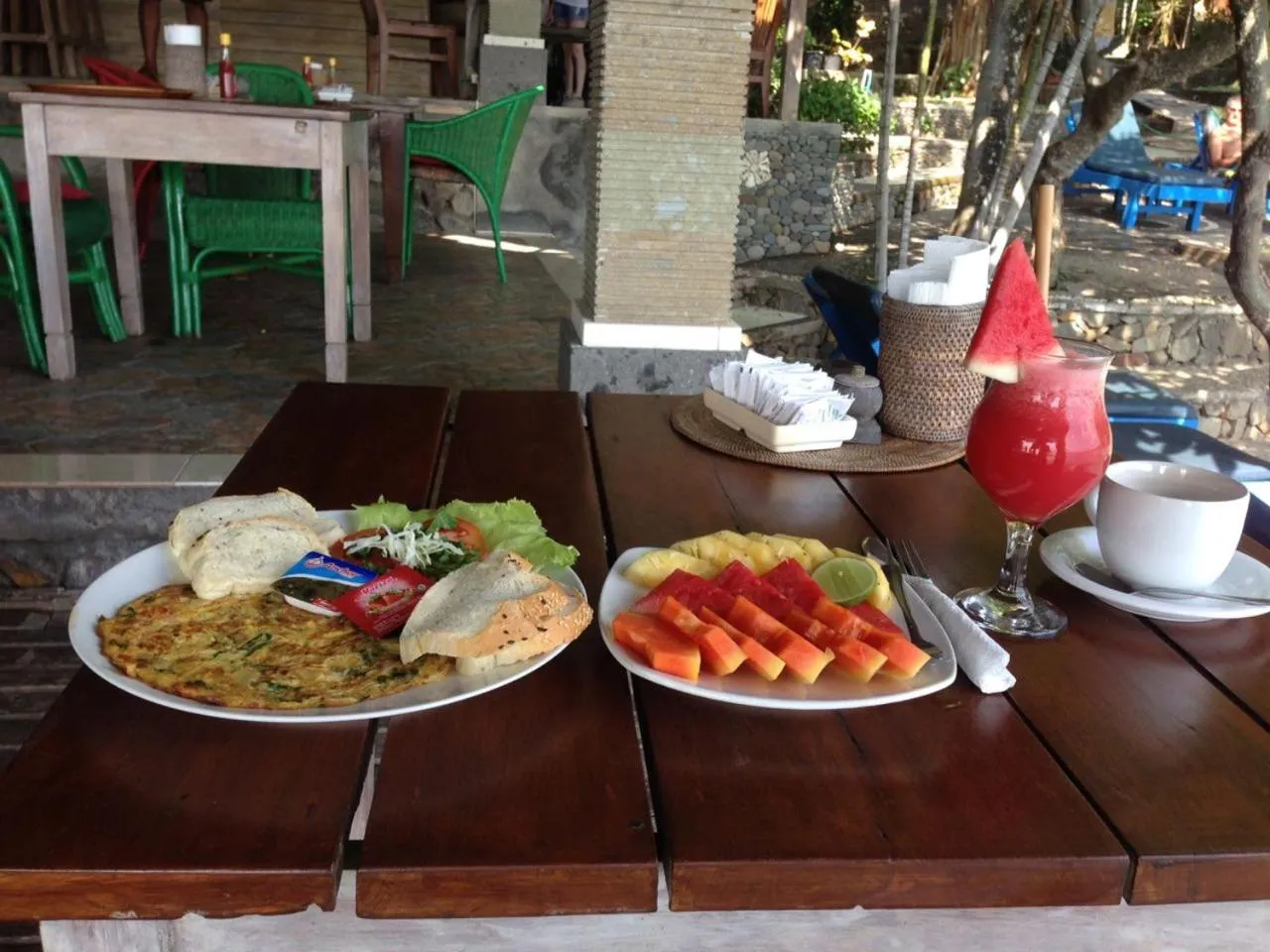 Breakfast in Shankara Parada Villas