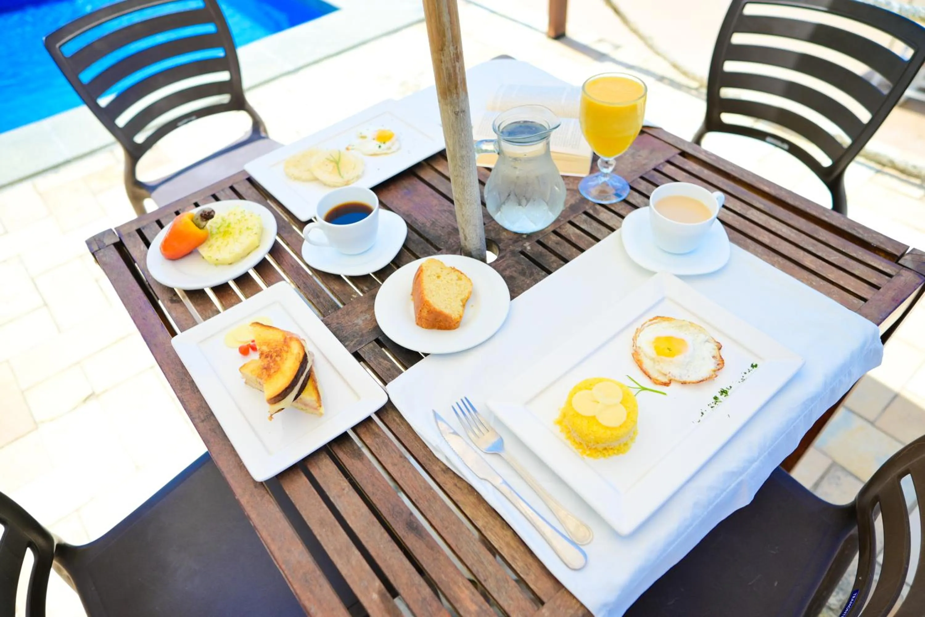 Food in Waterfront Apart Hotel