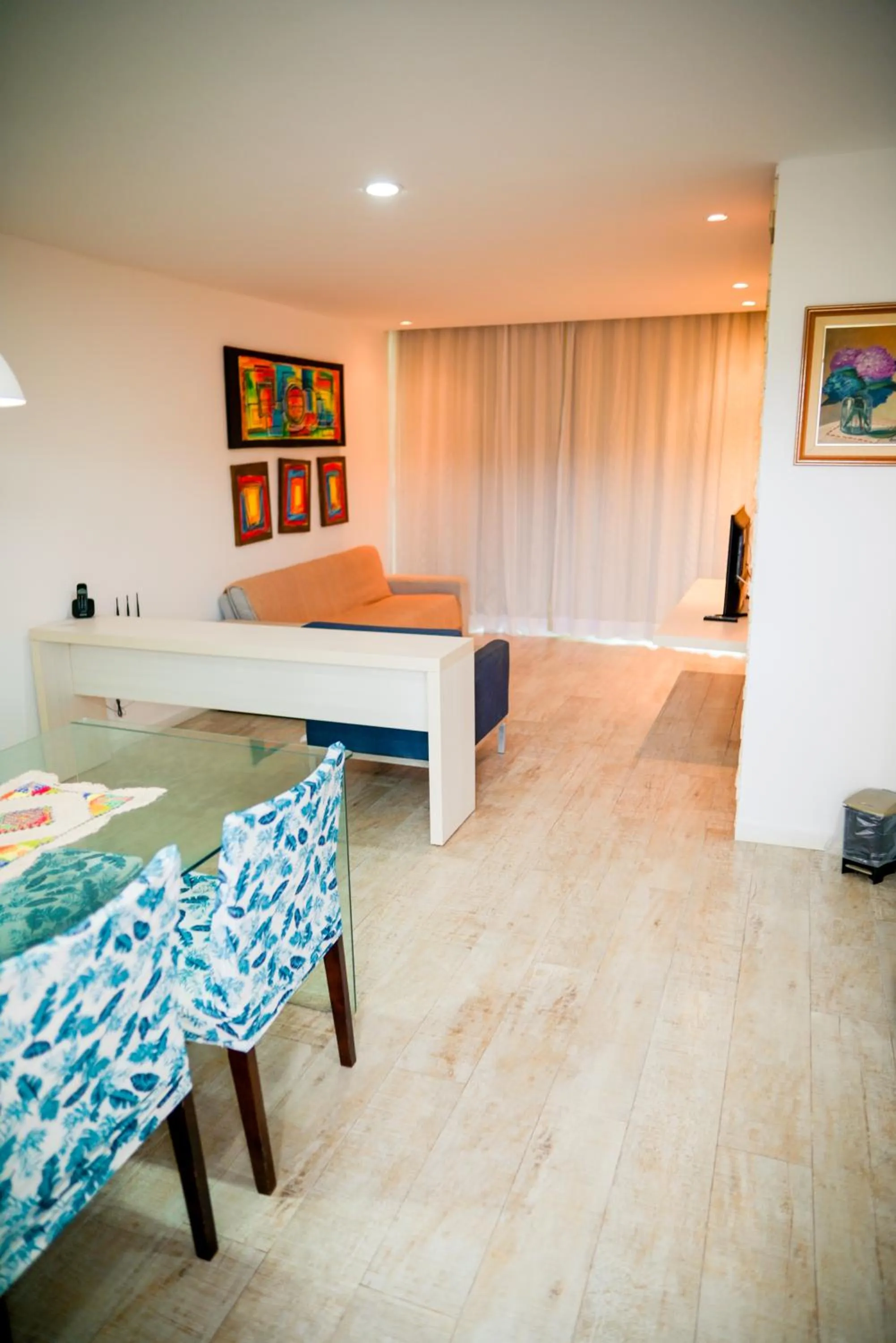 Living room in Waterfront Apart Hotel