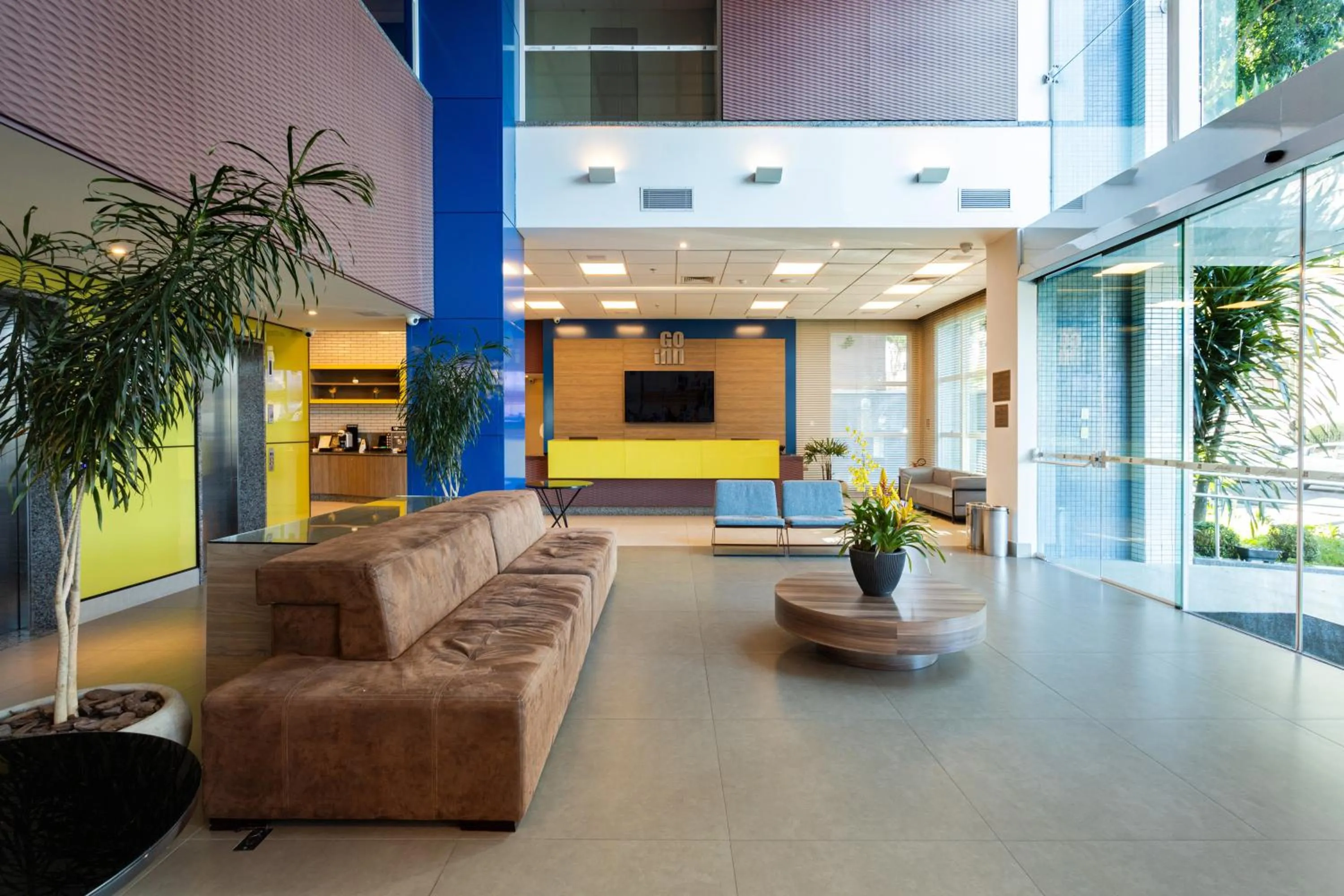 Lobby or reception in Go Inn Hotel Curitiba