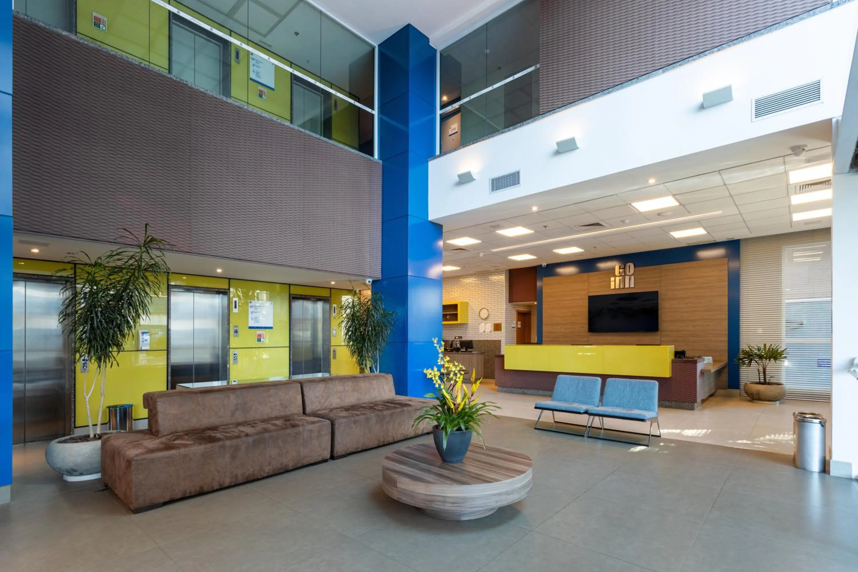 Lobby or reception in Go Inn Hotel Curitiba