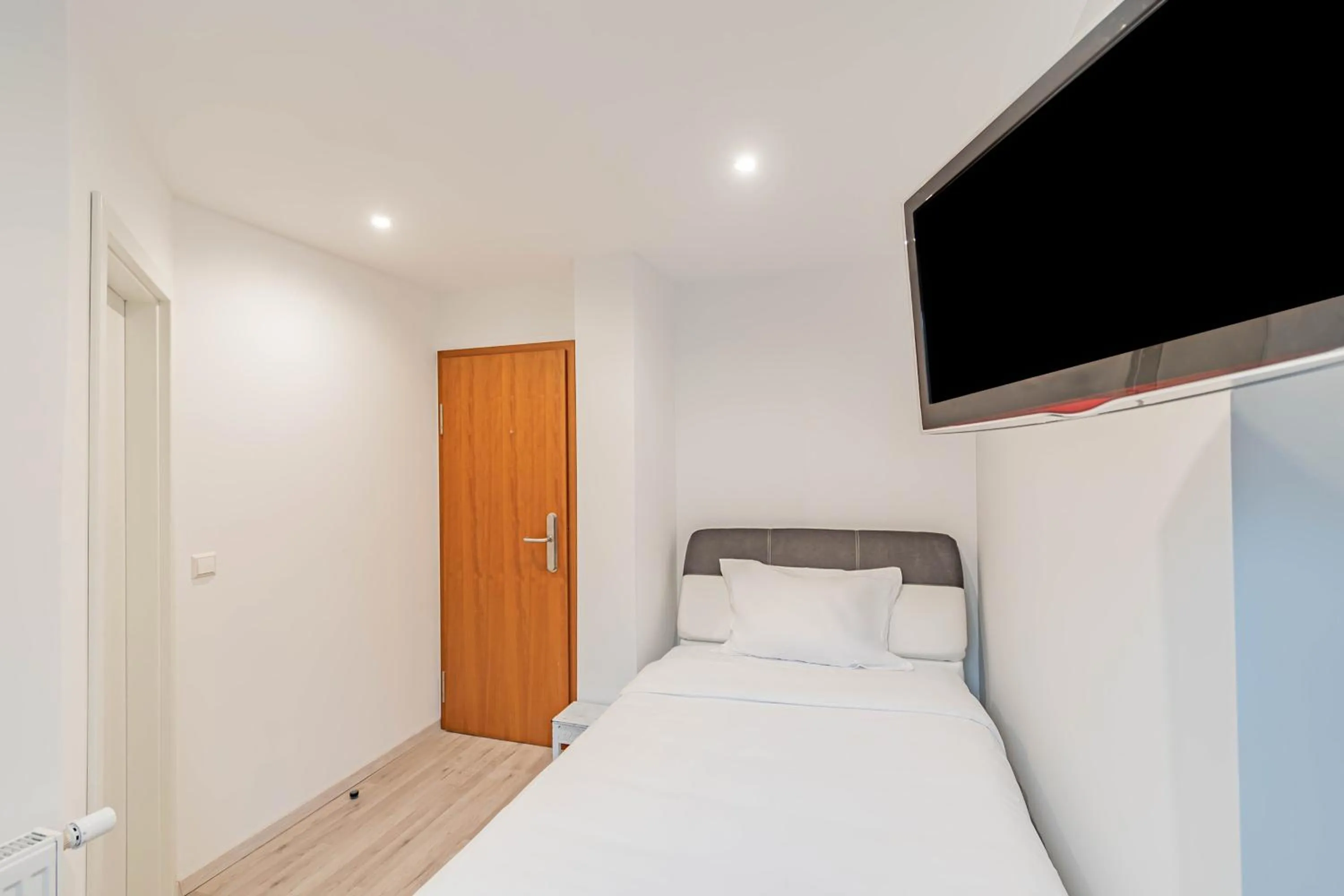 Bed in Hotel Herckmans