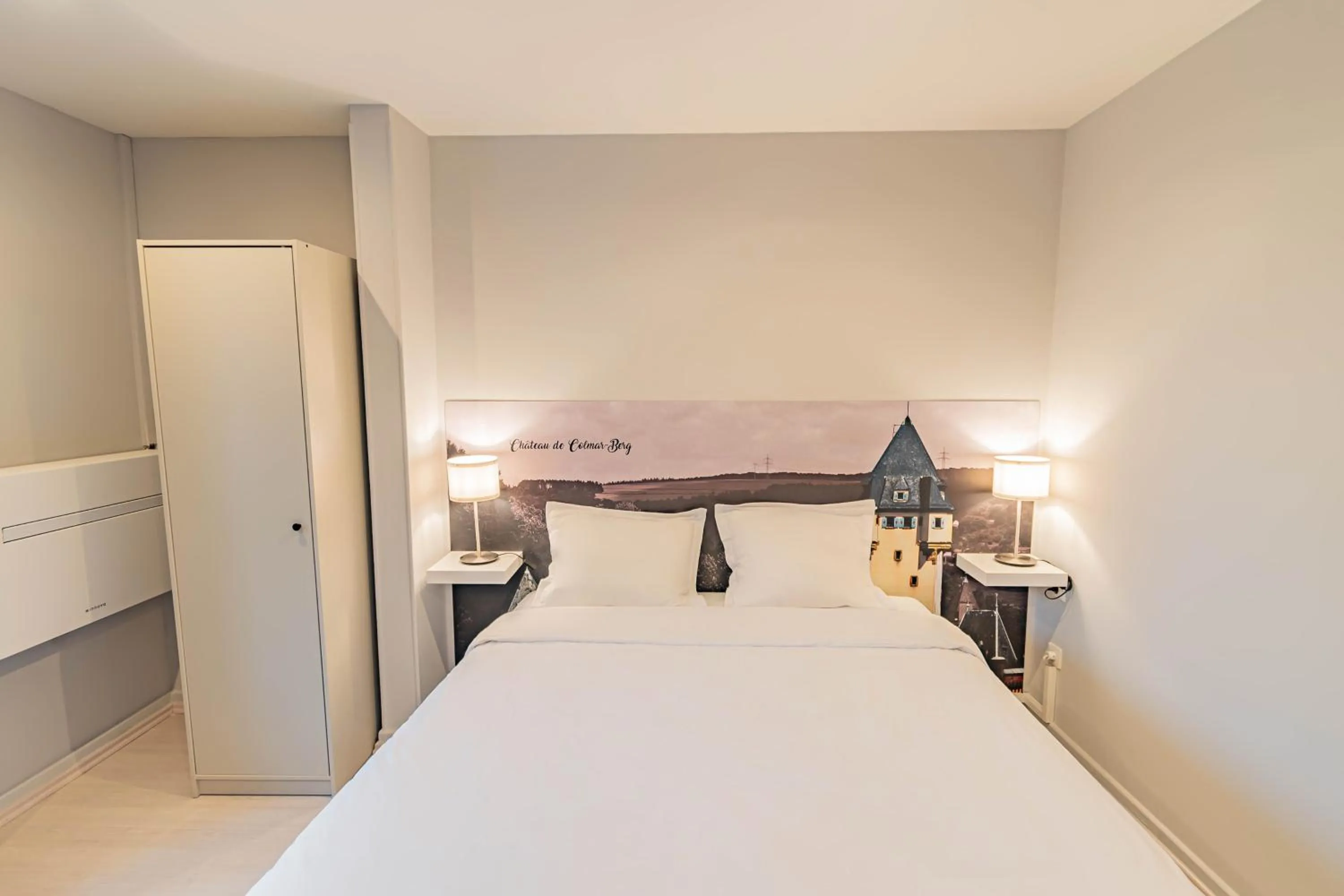 Bed in Hotel Herckmans