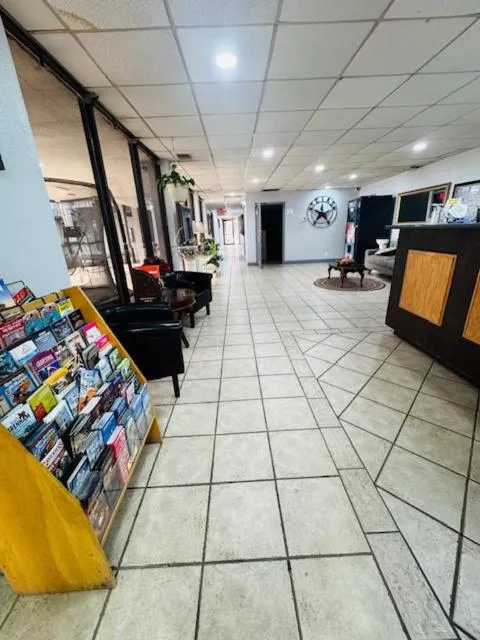 Lobby or reception in Plaza Inn