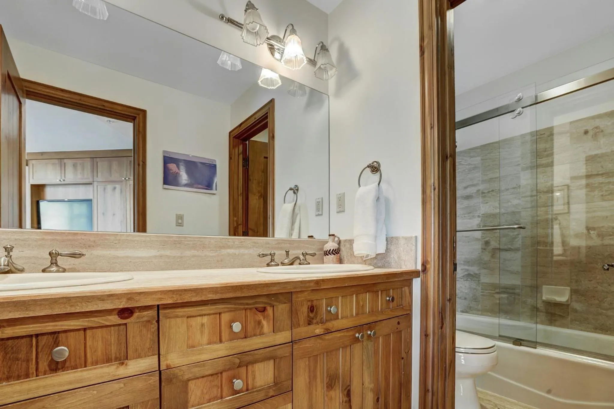 Bathroom in Elkhorn Lodge, A Vail Resorts Property