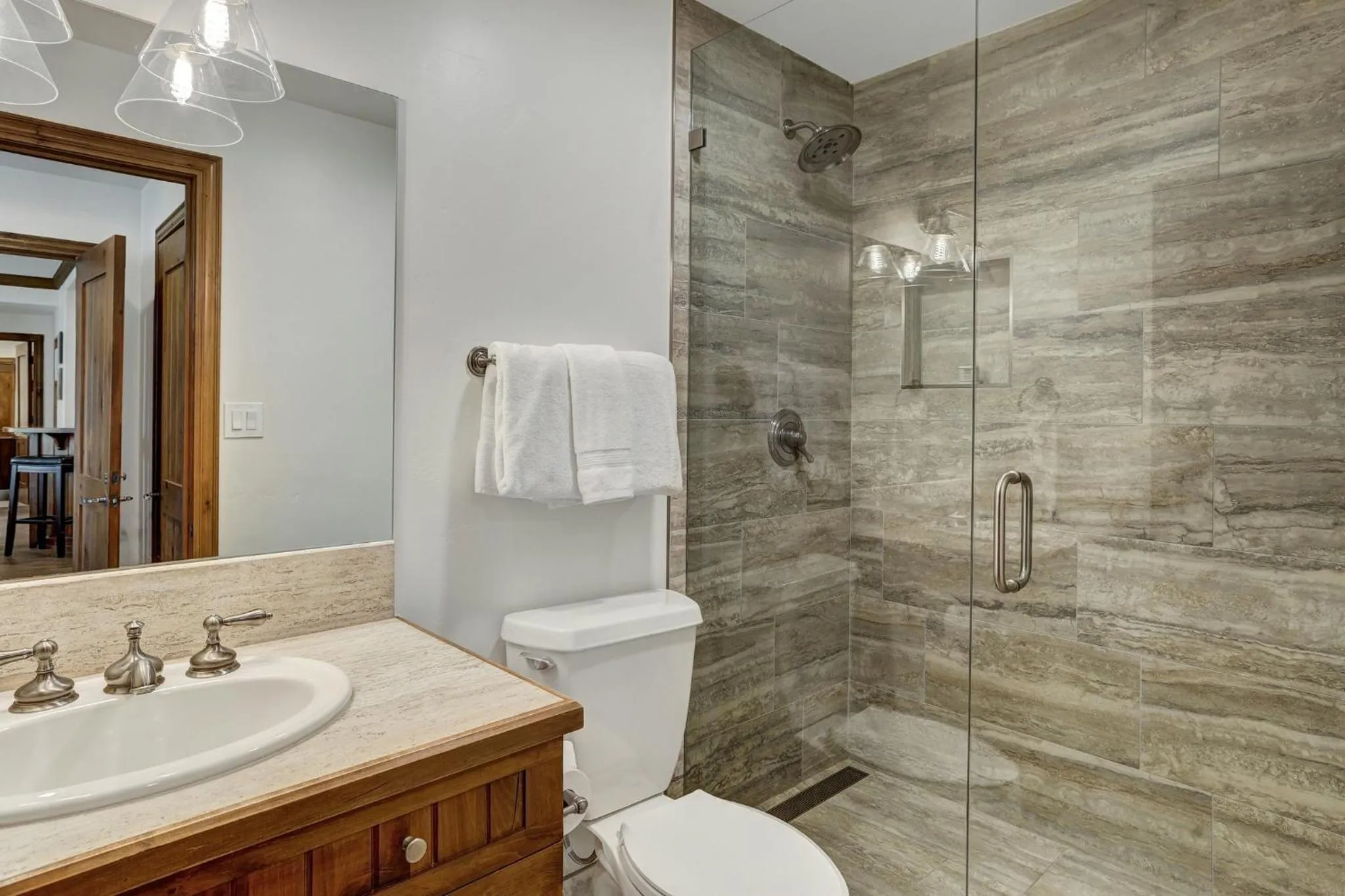 Bathroom in Elkhorn Lodge, A Vail Resorts Property