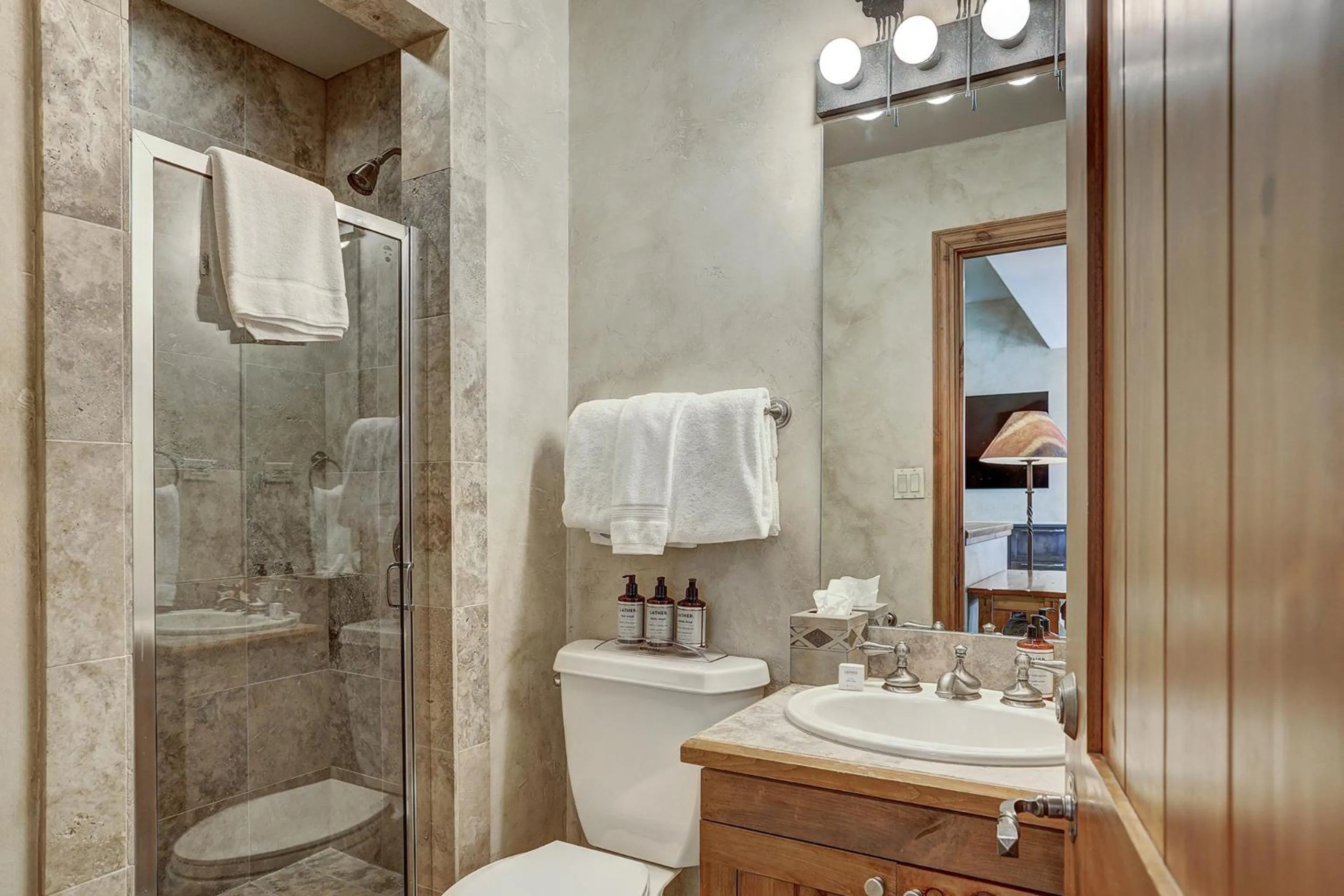 Bathroom in Elkhorn Lodge, A Vail Resorts Property