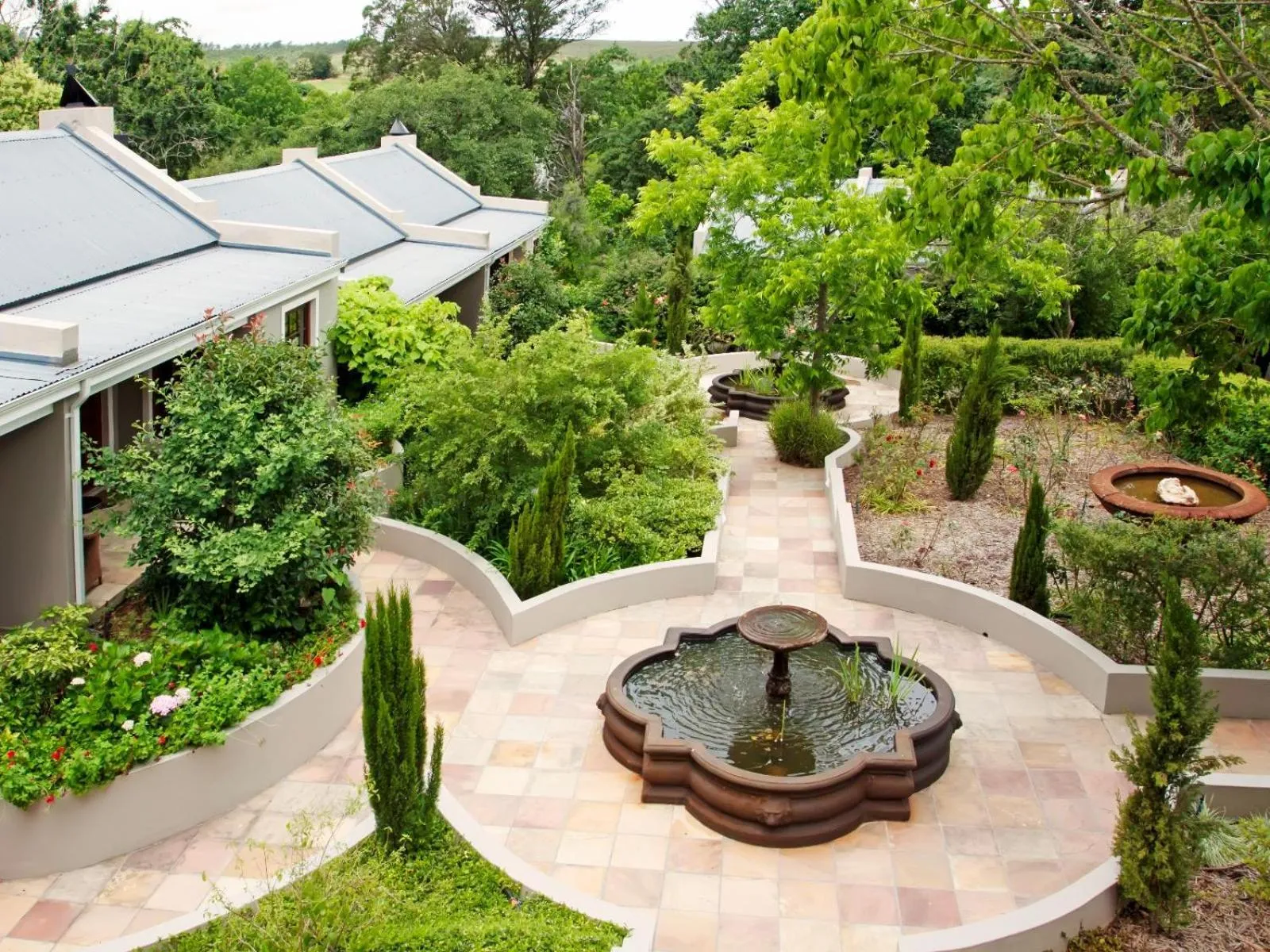 Garden in Schoone Oordt Country House