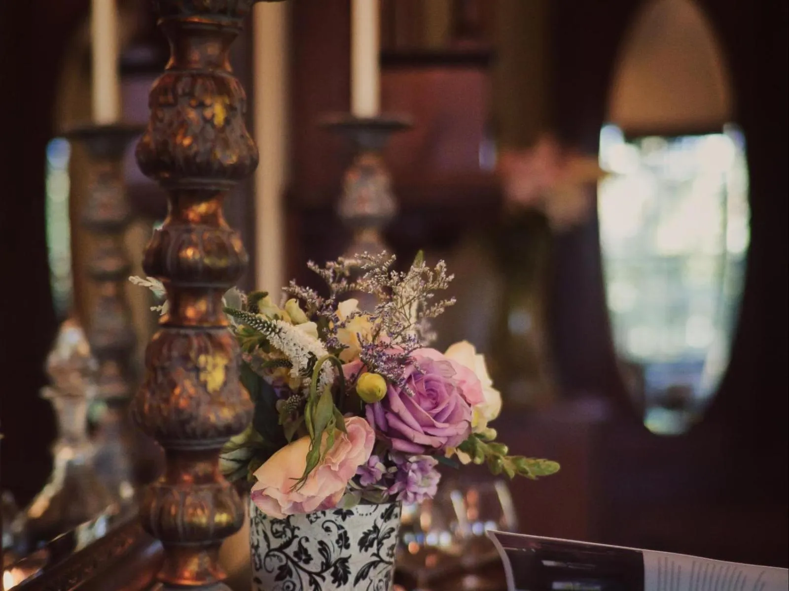 Decorative detail in Schoone Oordt Country House