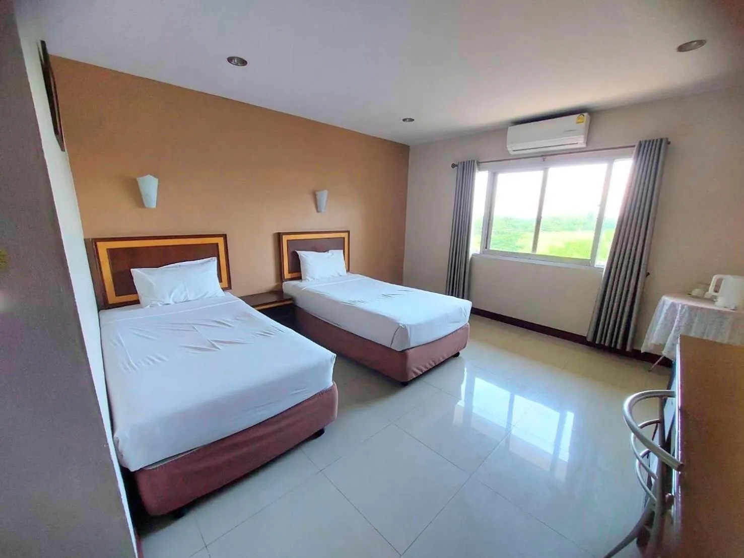 Bed in KP Hotel Udonthani