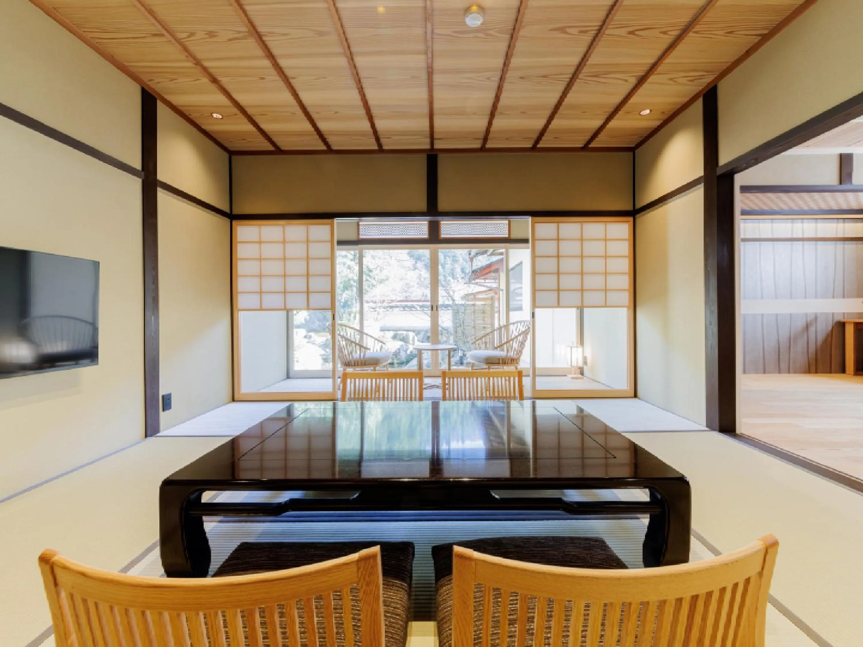 Living room in Ryokan Kigusuriya