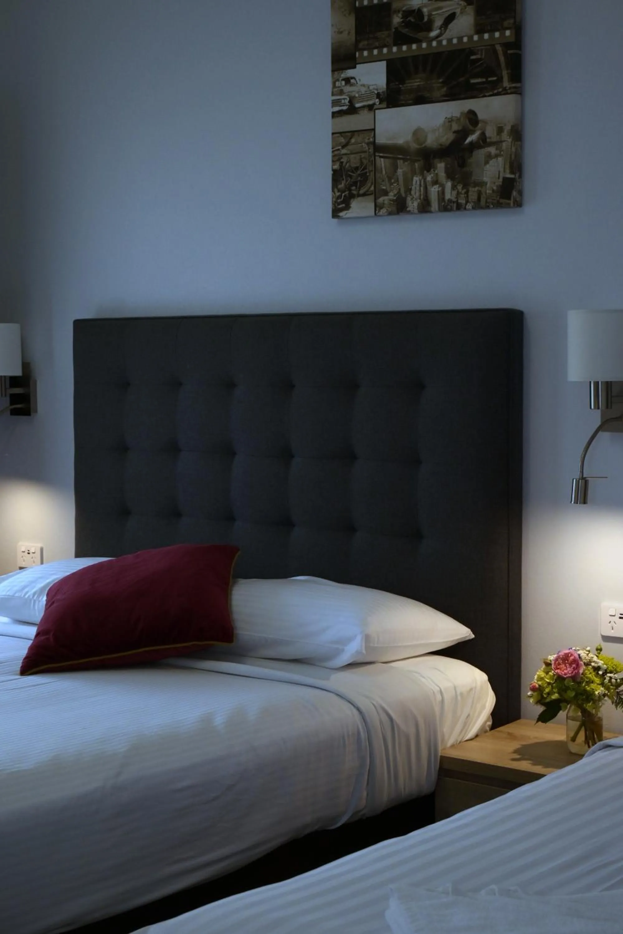 Bed in Manjimup Motor Inn