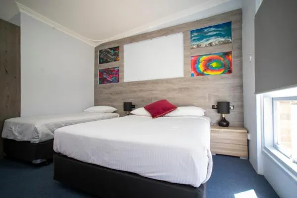 Bed in Manjimup Motor Inn