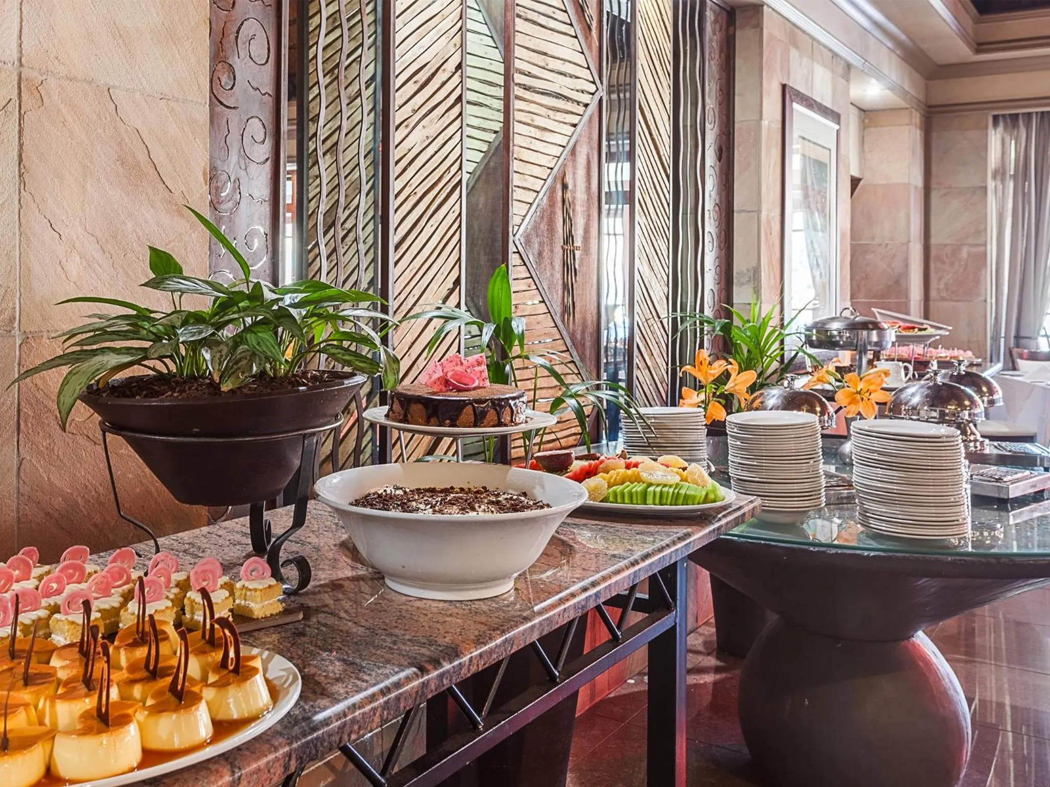 Restaurant/places to eat in Kloofzicht Lodge & Spa