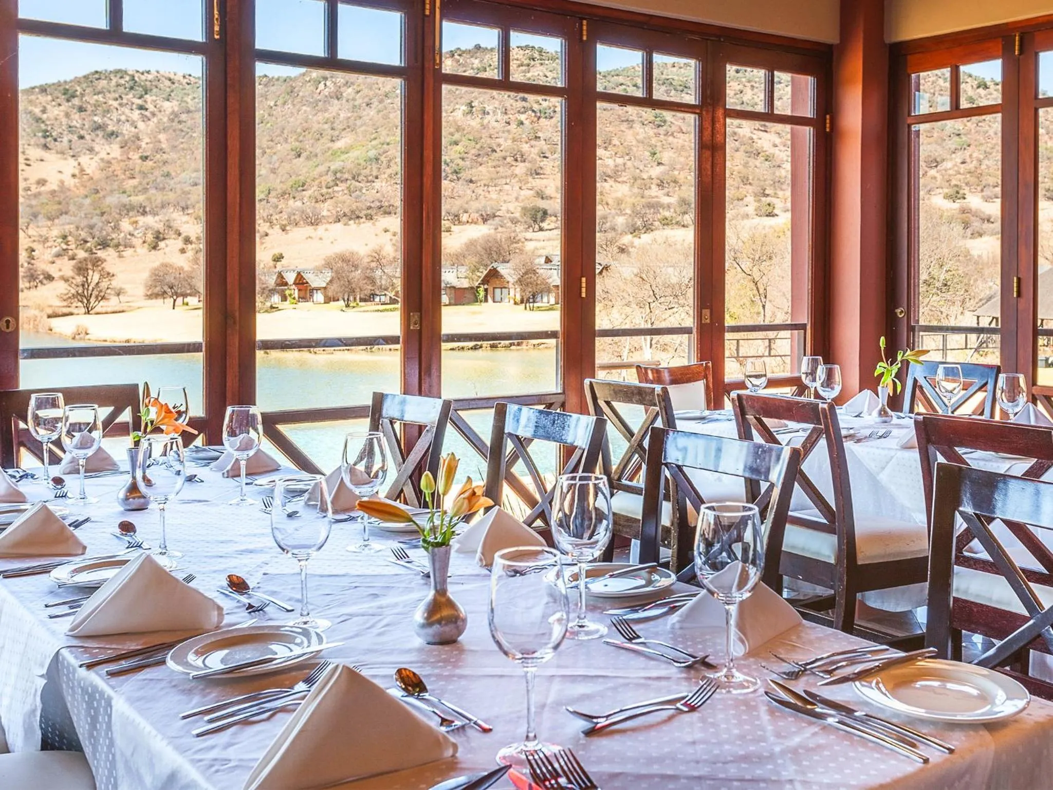 Restaurant/places to eat in Kloofzicht Lodge & Spa