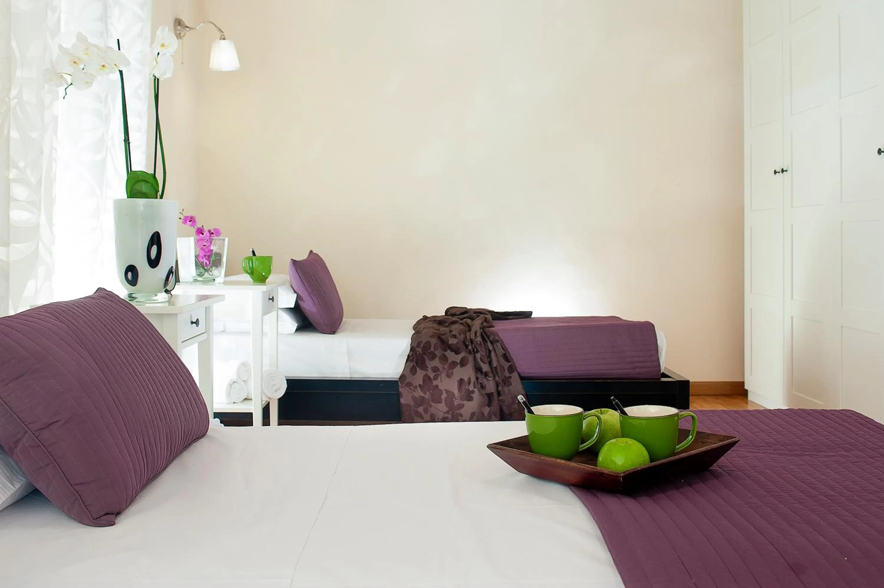 Bedroom, Bed in FL Apartments Charming Flat in the heart of Trastevere