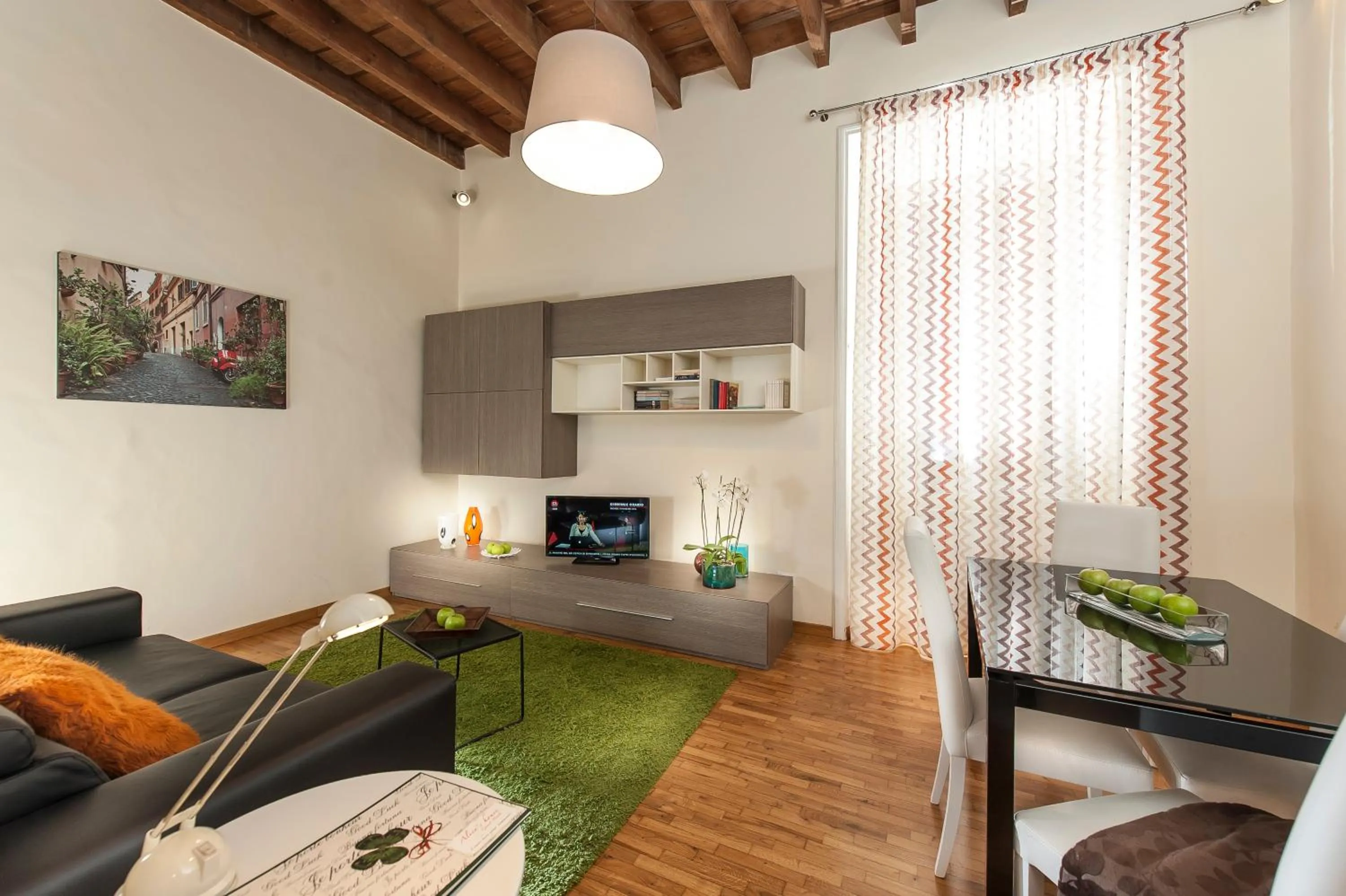 Living room in FL Apartments Charming Flat in the heart of Trastevere