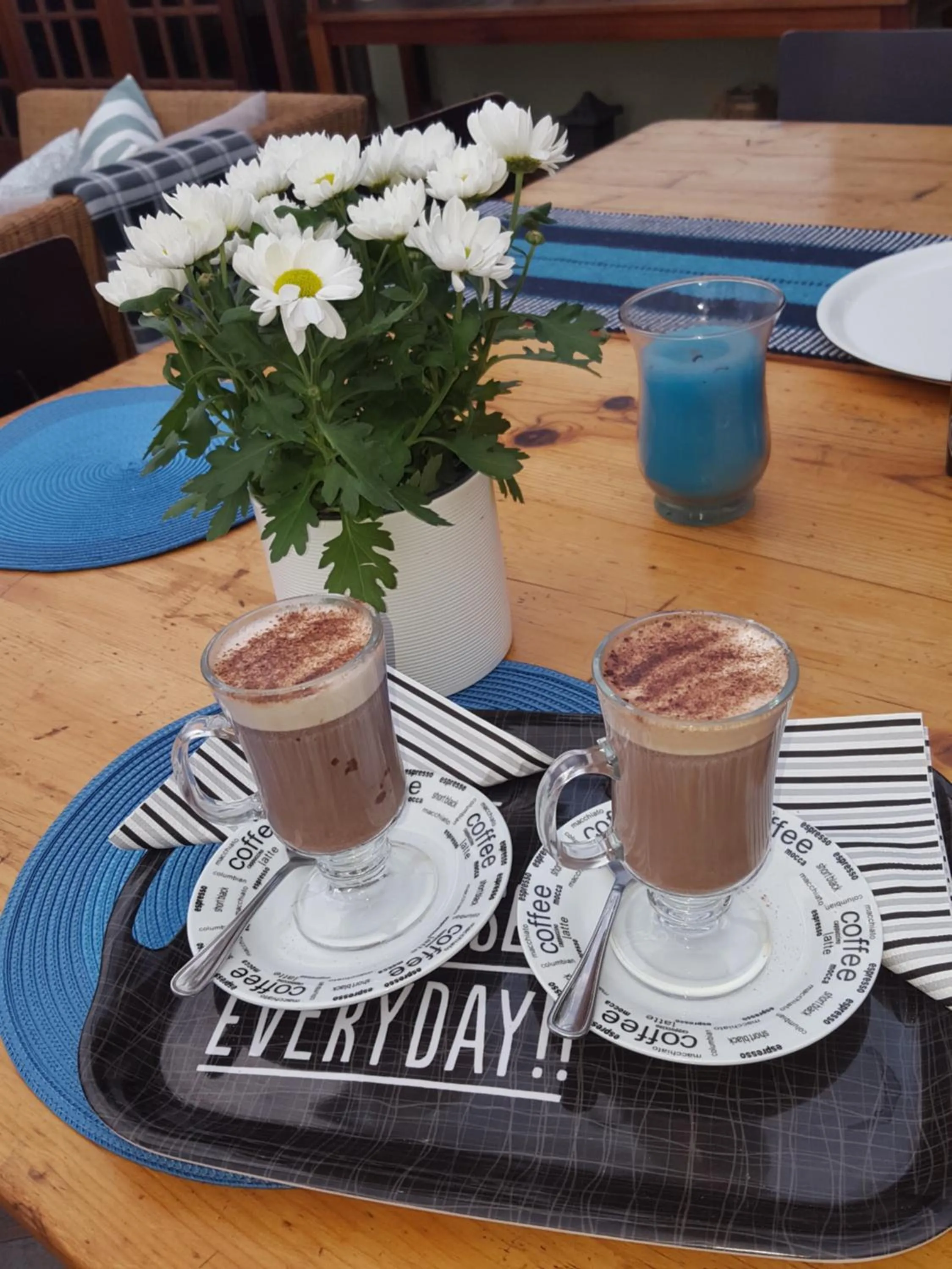 Food and drinks in Apartment 7 On Oakleigh