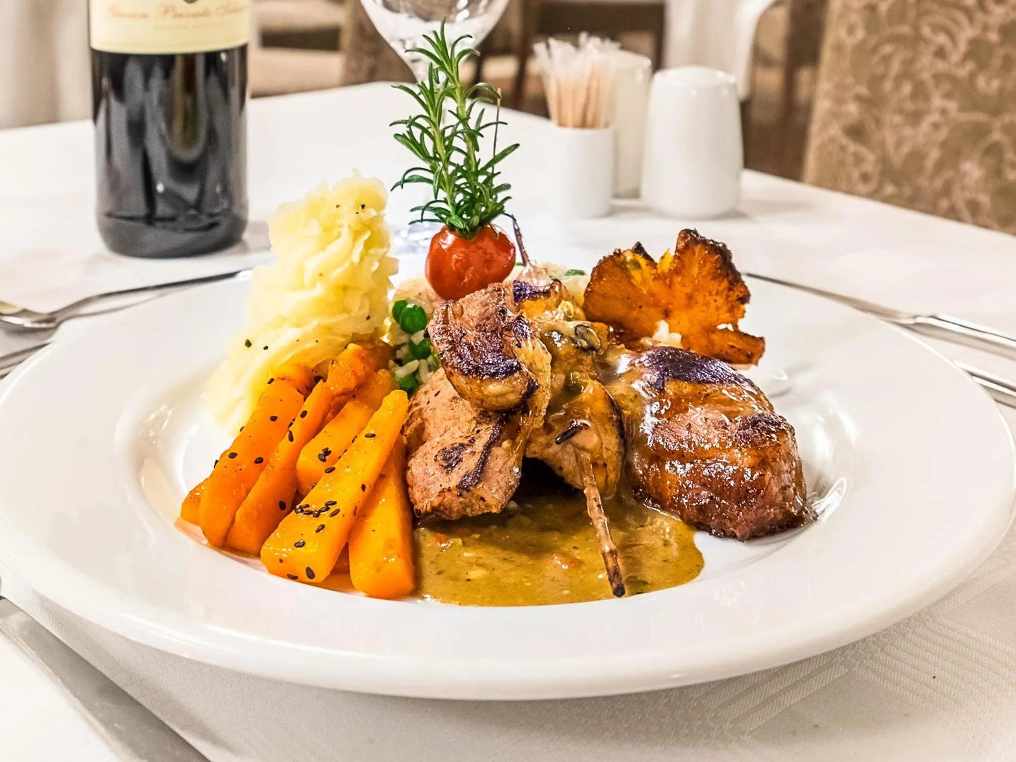 Food close-up in Glenburn Lodge & Spa