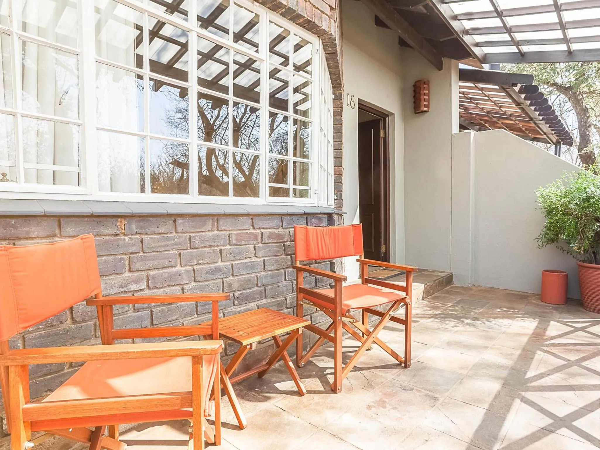 Patio in Glenburn Lodge & Spa