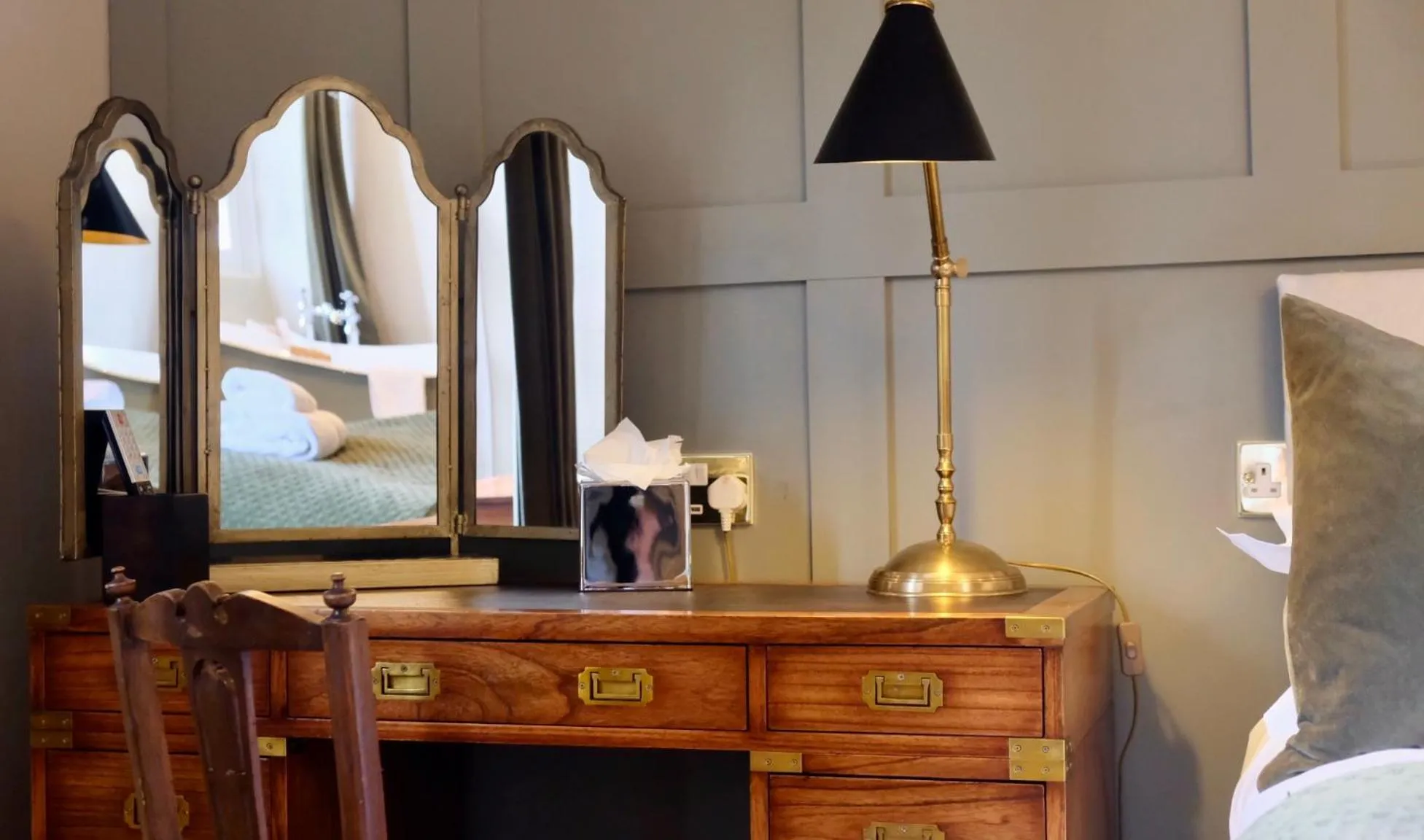 Bedroom in Simonstone Hall Hotel