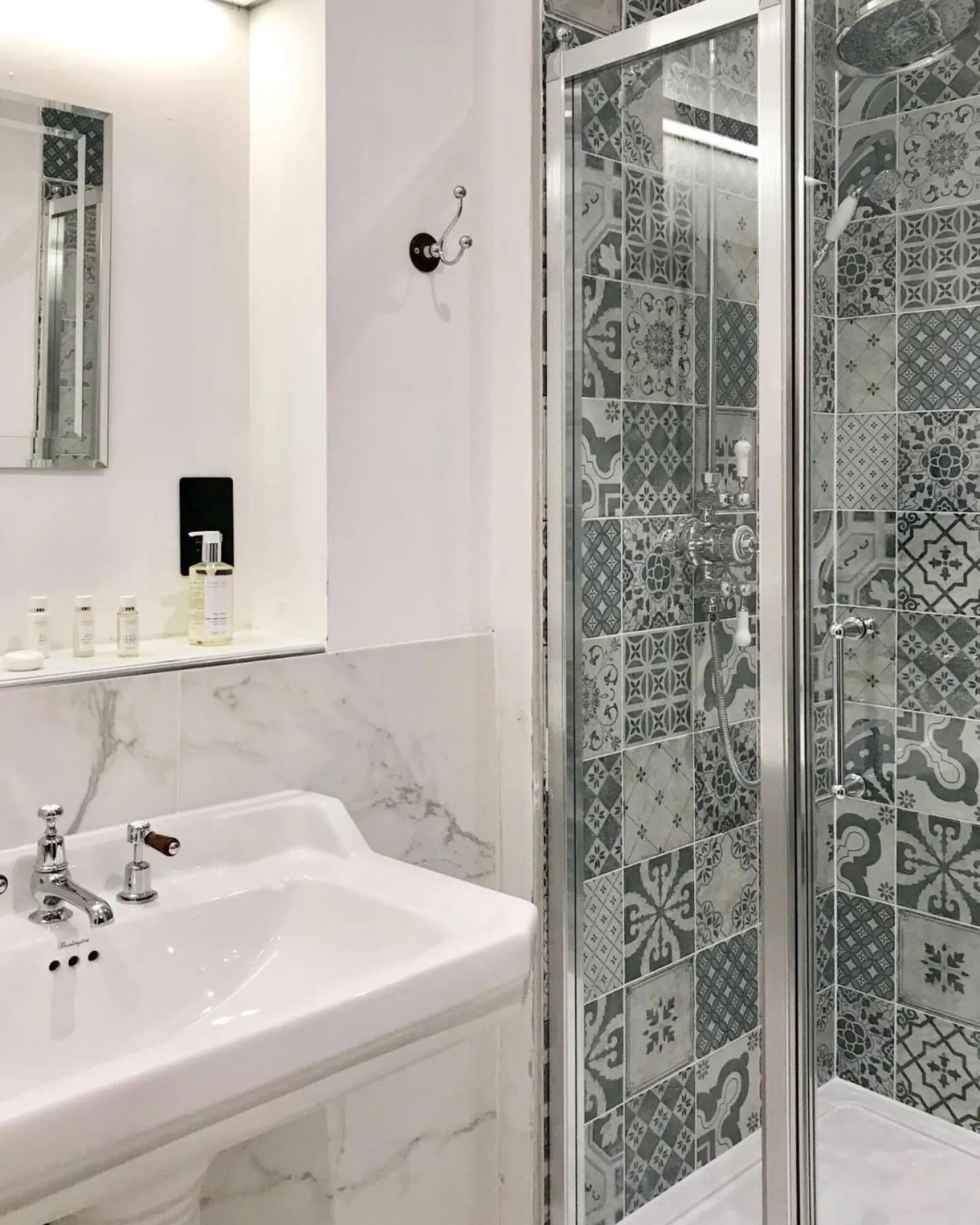 Bathroom in Simonstone Hall Hotel