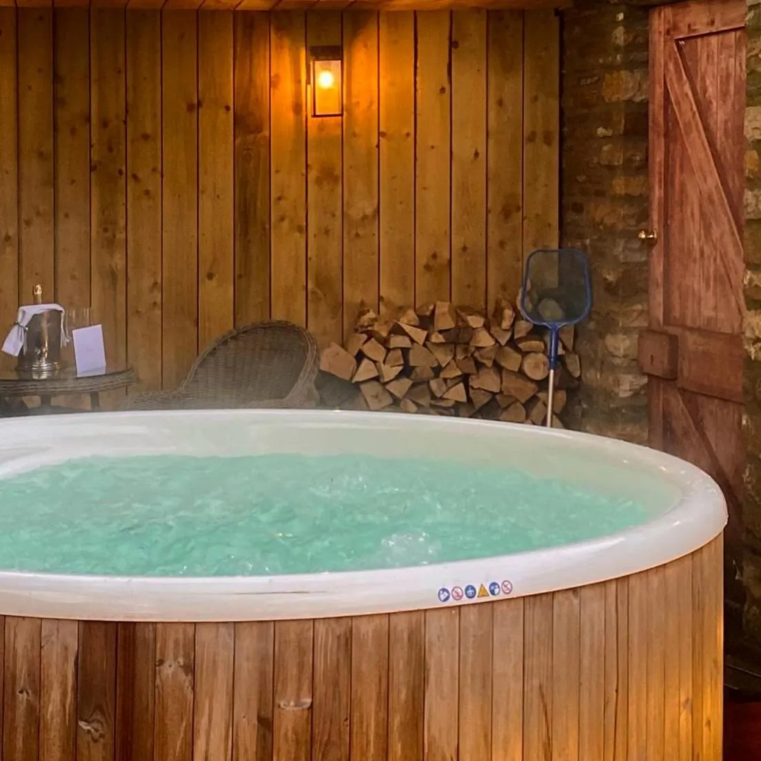 Hot Tub in Simonstone Hall Hotel