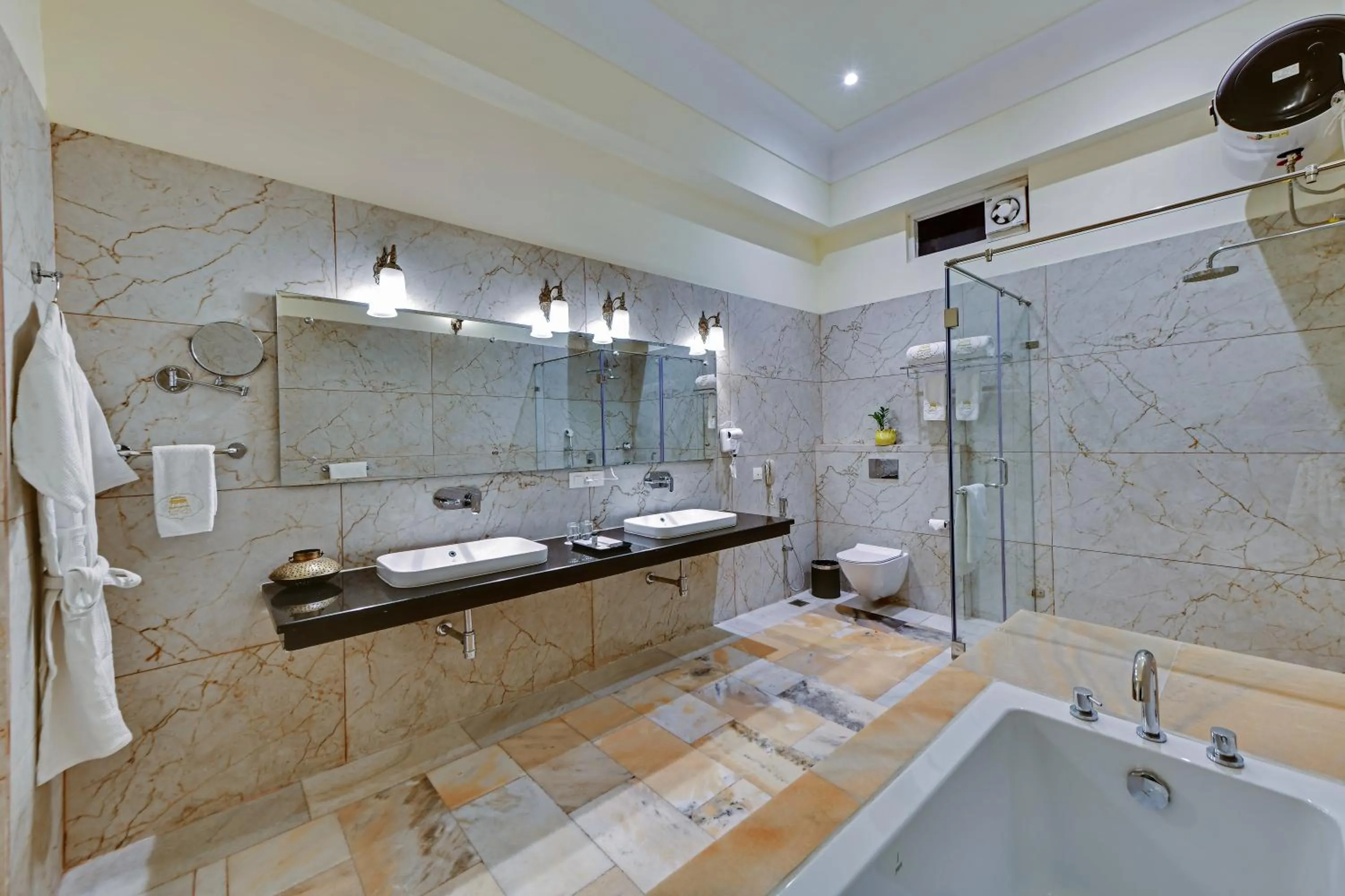 Bathroom in WelcomHeritage Ramgarh