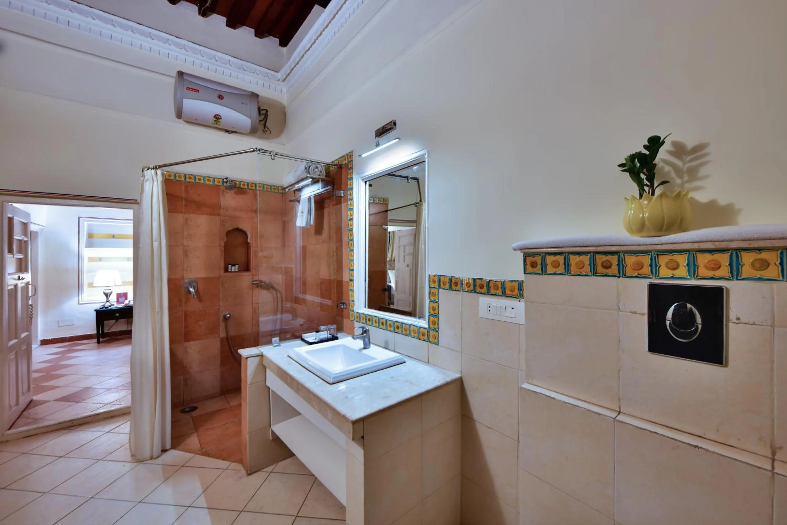 Bathroom in WelcomHeritage Ramgarh