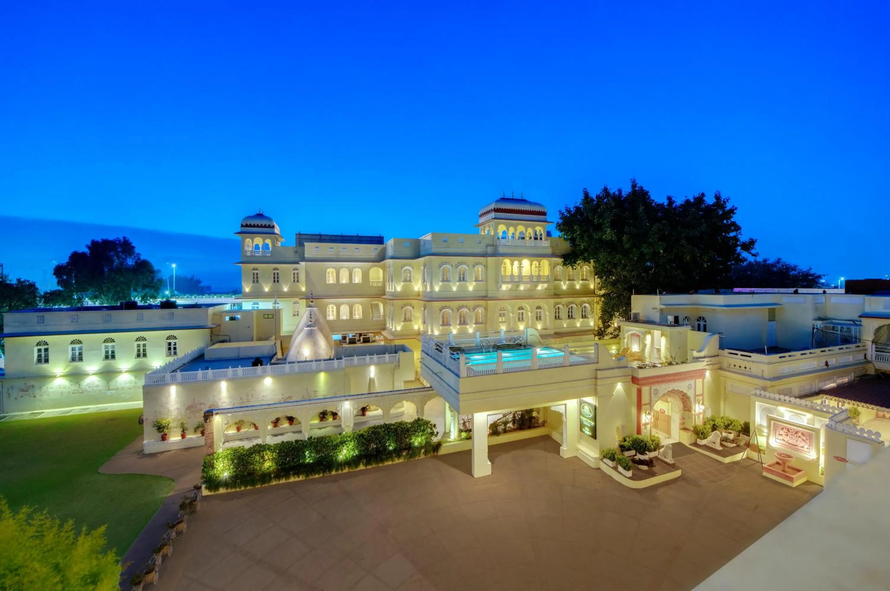 Property building in WelcomHeritage Ramgarh