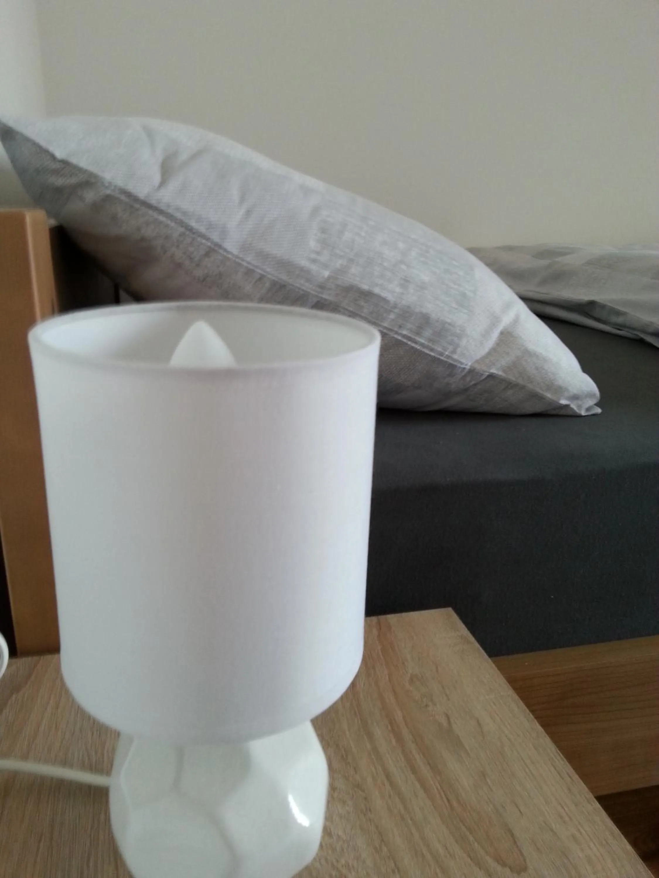 Bed in Studio Apartments Korosteljev