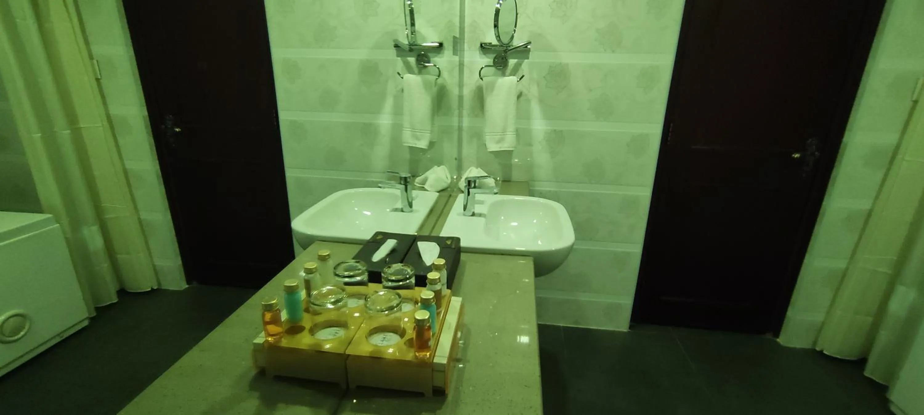 Bathroom in Lake Palace Trivandrum