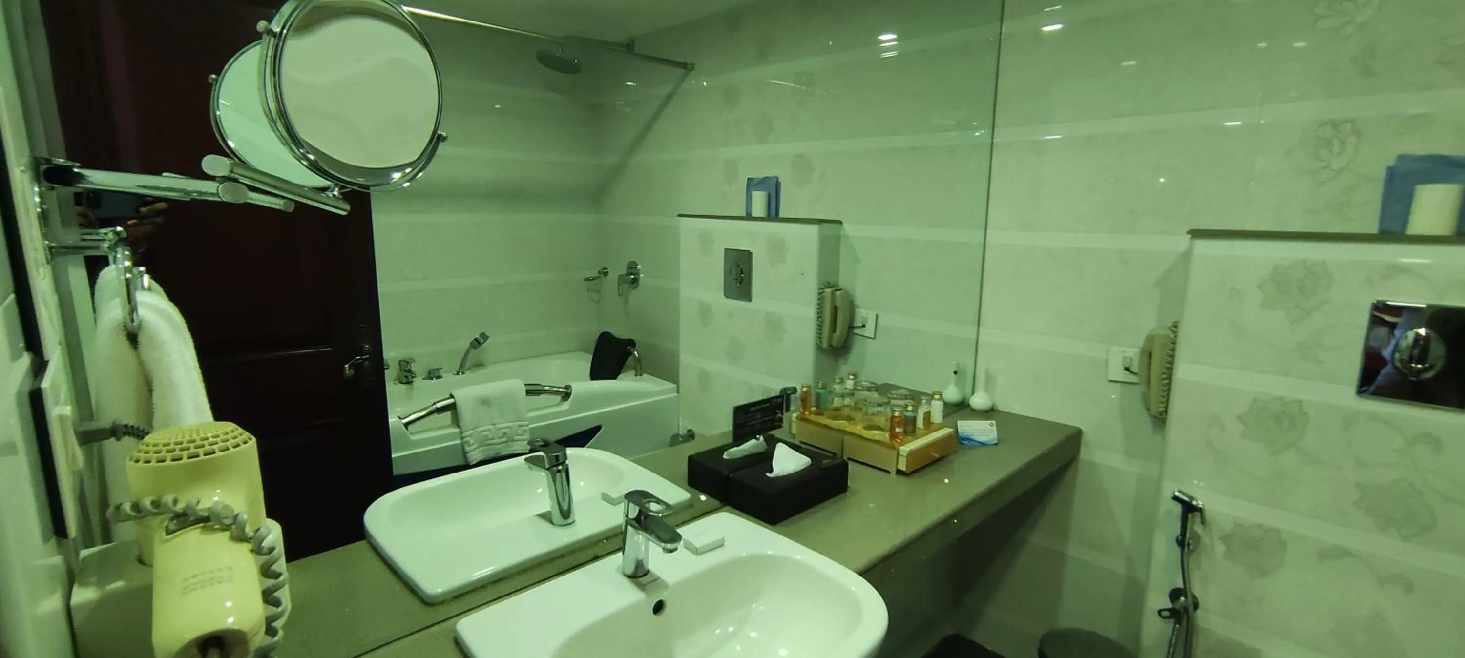 Bathroom in Lake Palace Trivandrum