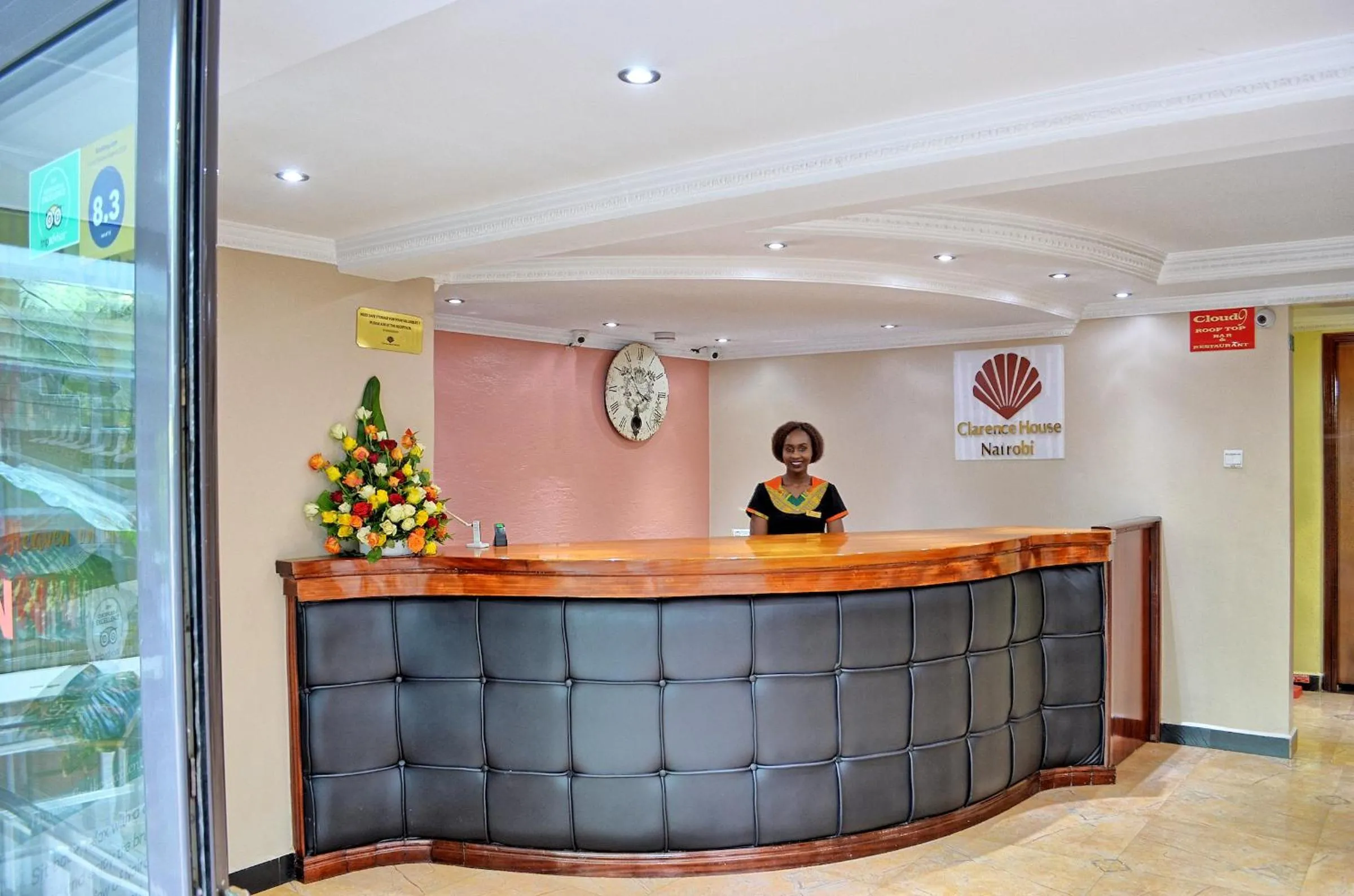 Staff in Clarence House Nairobi