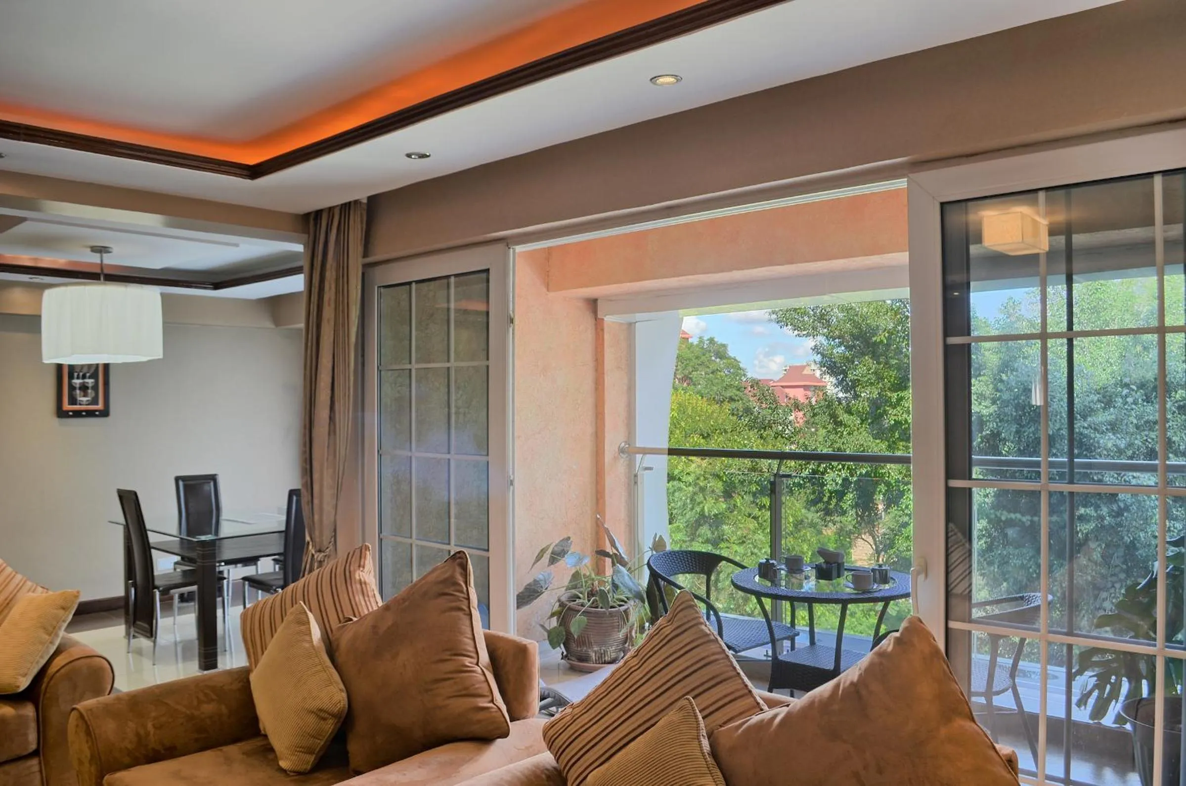 Balcony/Terrace in Clarence House Nairobi