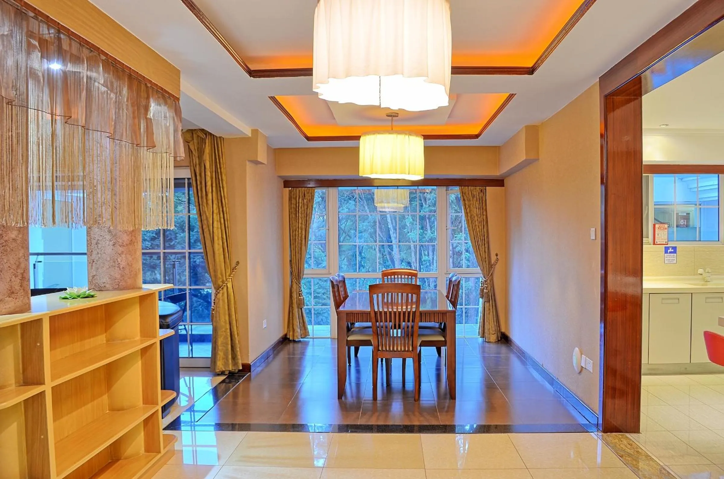 Dining area in Clarence House Nairobi