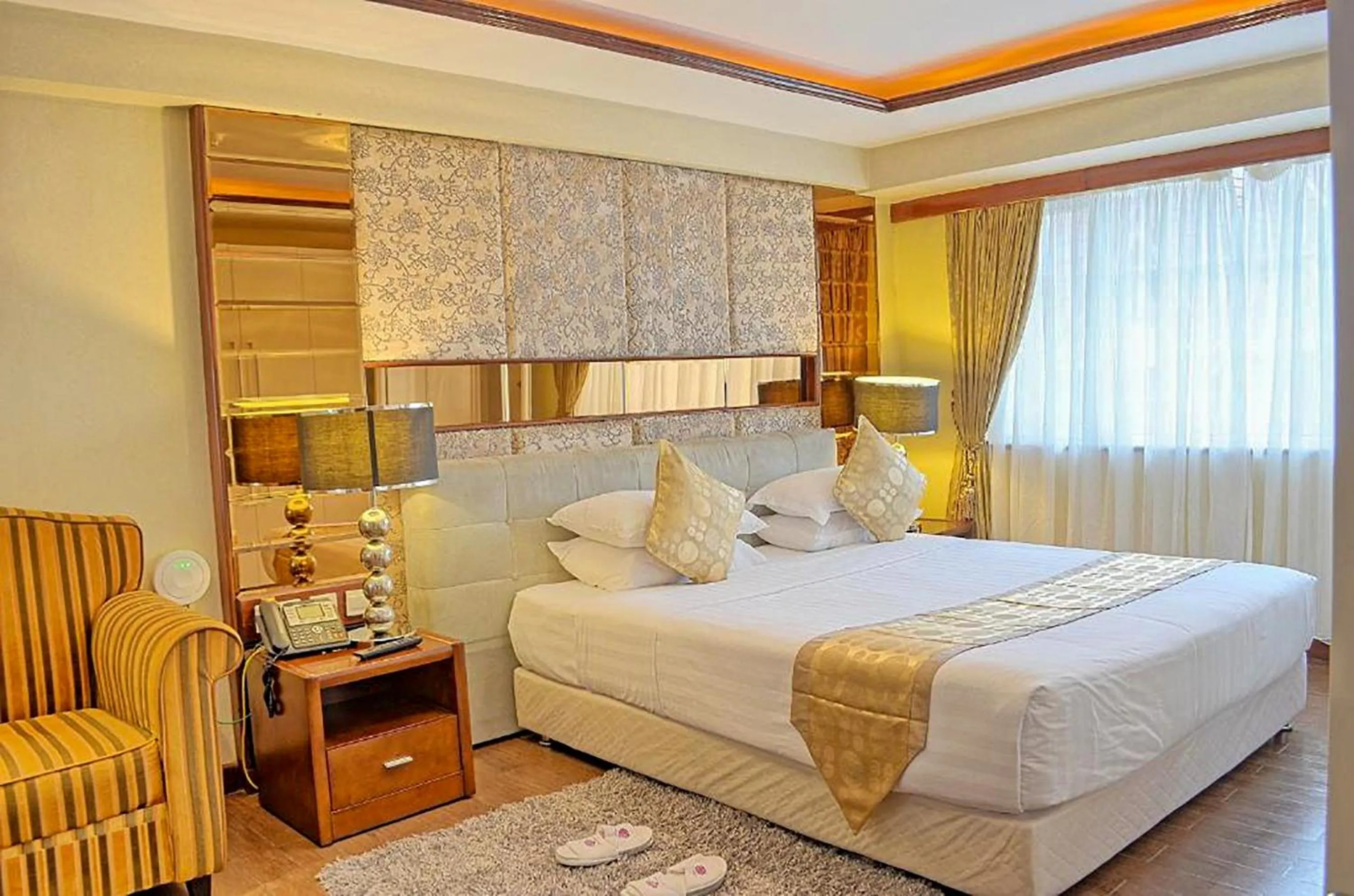 Bed in Clarence House Nairobi