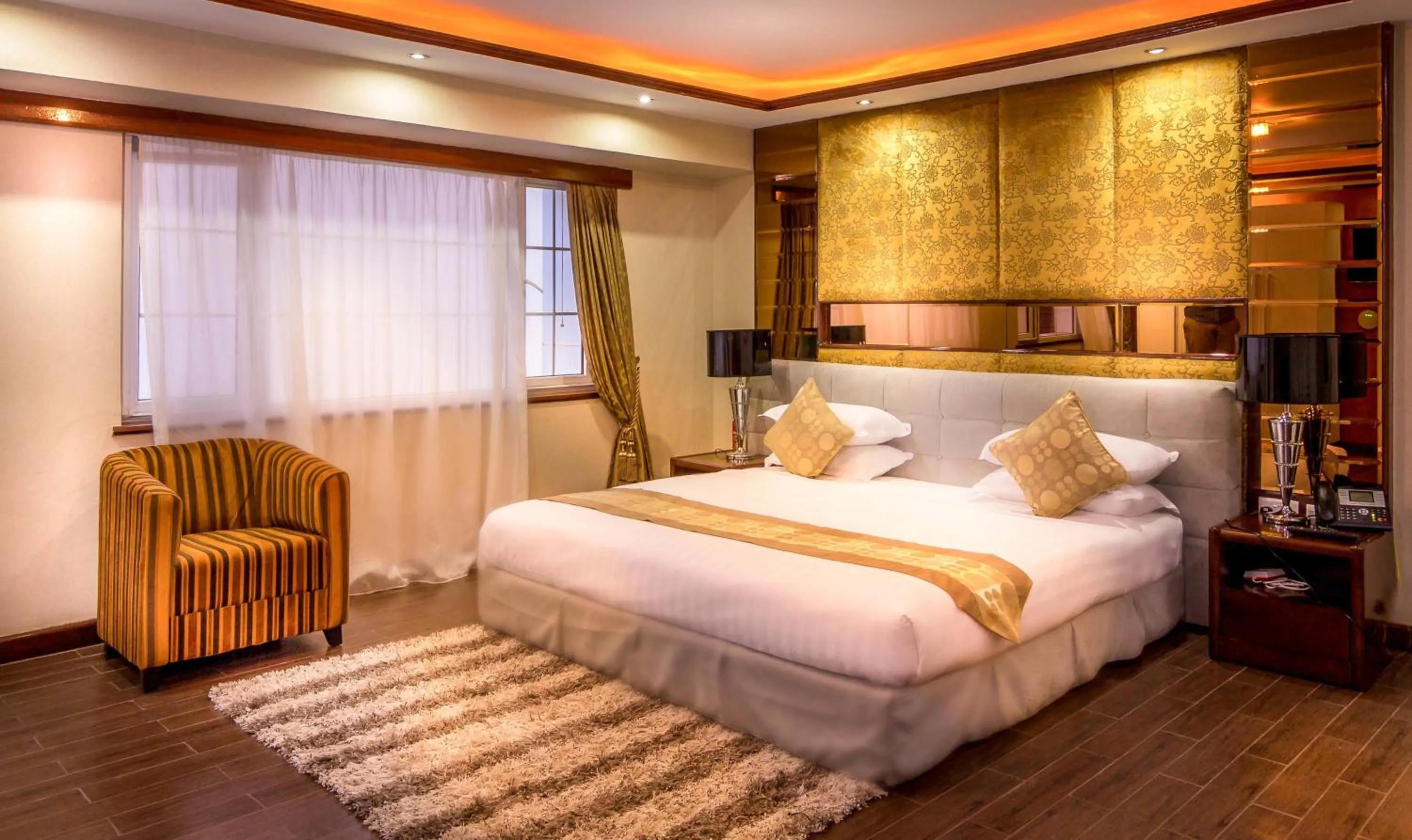 Bed in Clarence House Nairobi