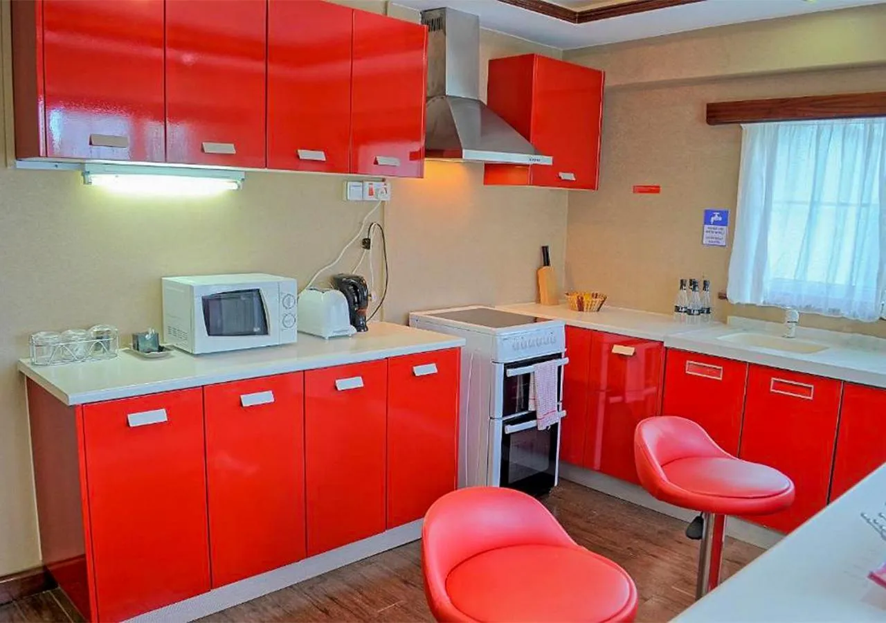 Kitchen or kitchenette in Clarence House Nairobi