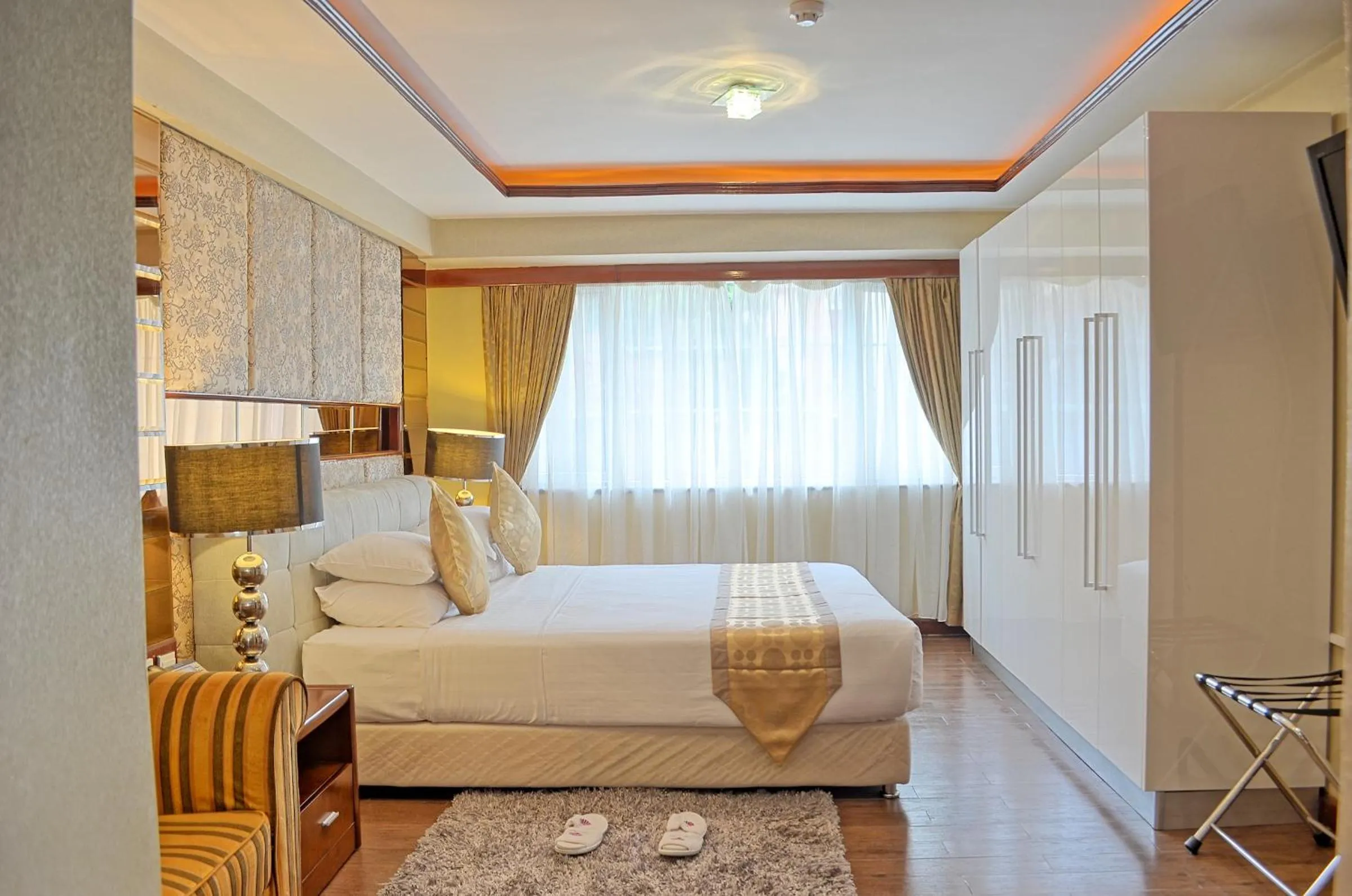 Bed in Clarence House Nairobi