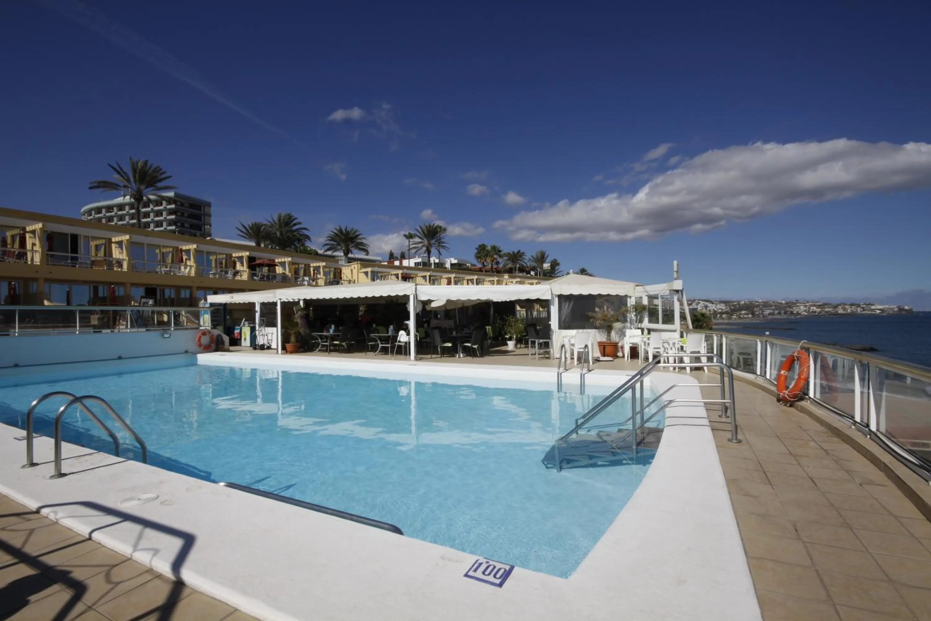 Pool view in Atlantic Beach Club